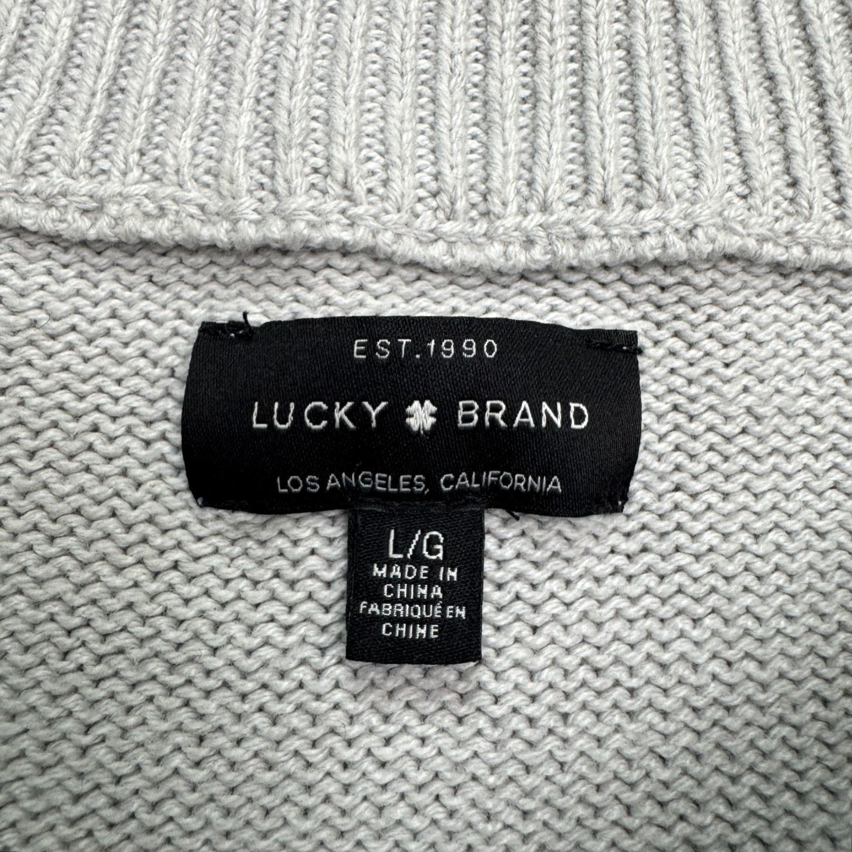 Lucky Brand Lucky Brand Women's Large Striped Colorblock Knit Sweater Multicolor Crew Neck Regular Fit Size L / US 10 / IT 46 - 4 Thumbnail