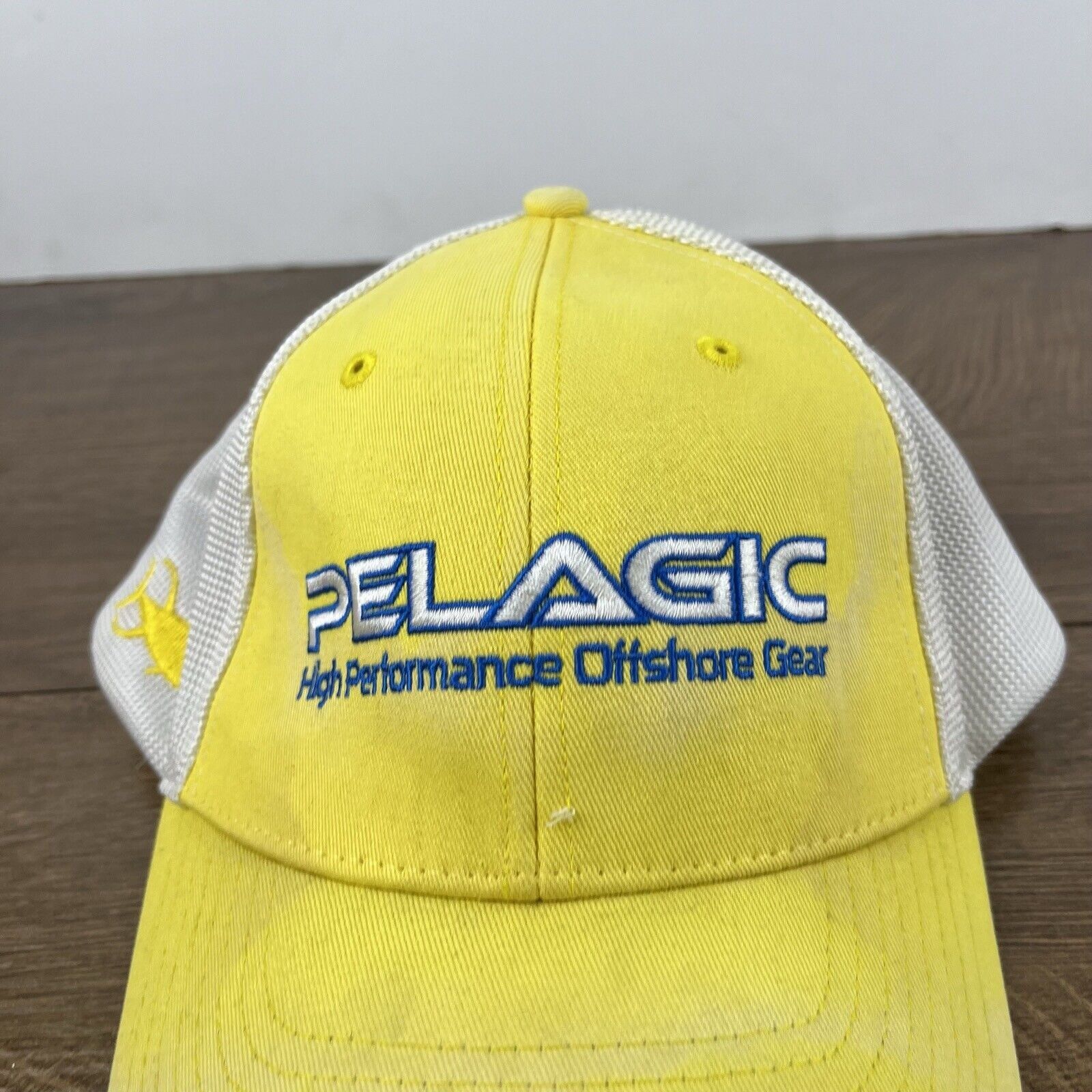 Other Pelagic Hat Pelagic Baseball Hat Yellow Cap Adjustable Yello Size ONE SIZE - 6 Thumbnail