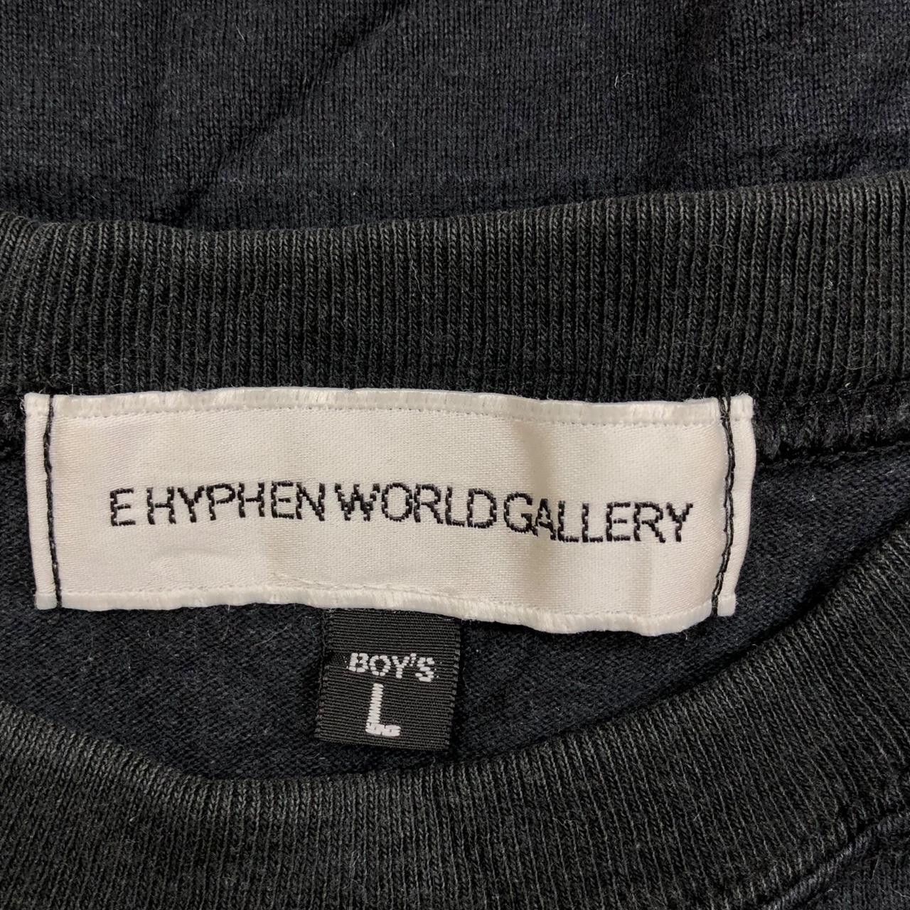 Other E HYPEN WORLD GALLERY Punk Rebel Skull Bones Tee Shirt Top Size L / US 10 / IT 46 - 5 Thumbnail