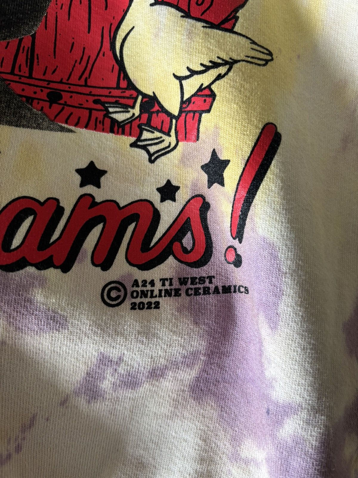A24 × Online Ceramics Online Ceramics x A24 Pearl Crewneck Size US XL / EU 56 / 4 - 5 Thumbnail