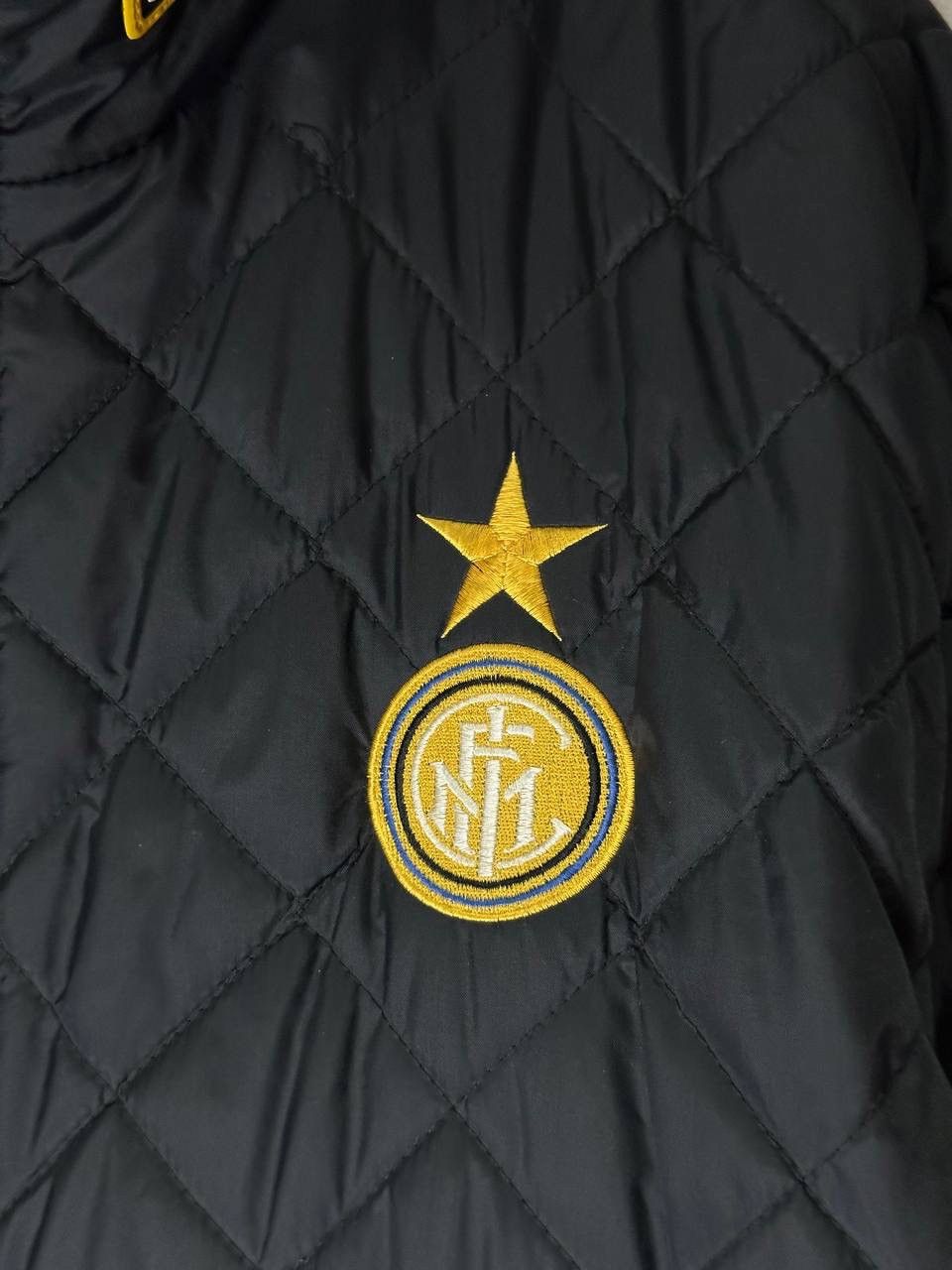 Umbro Umbro FC Inter Milan Soccer Quilted Jacket Black L Vintage Size US L / EU 52-54 / 3 - 5 Thumbnail