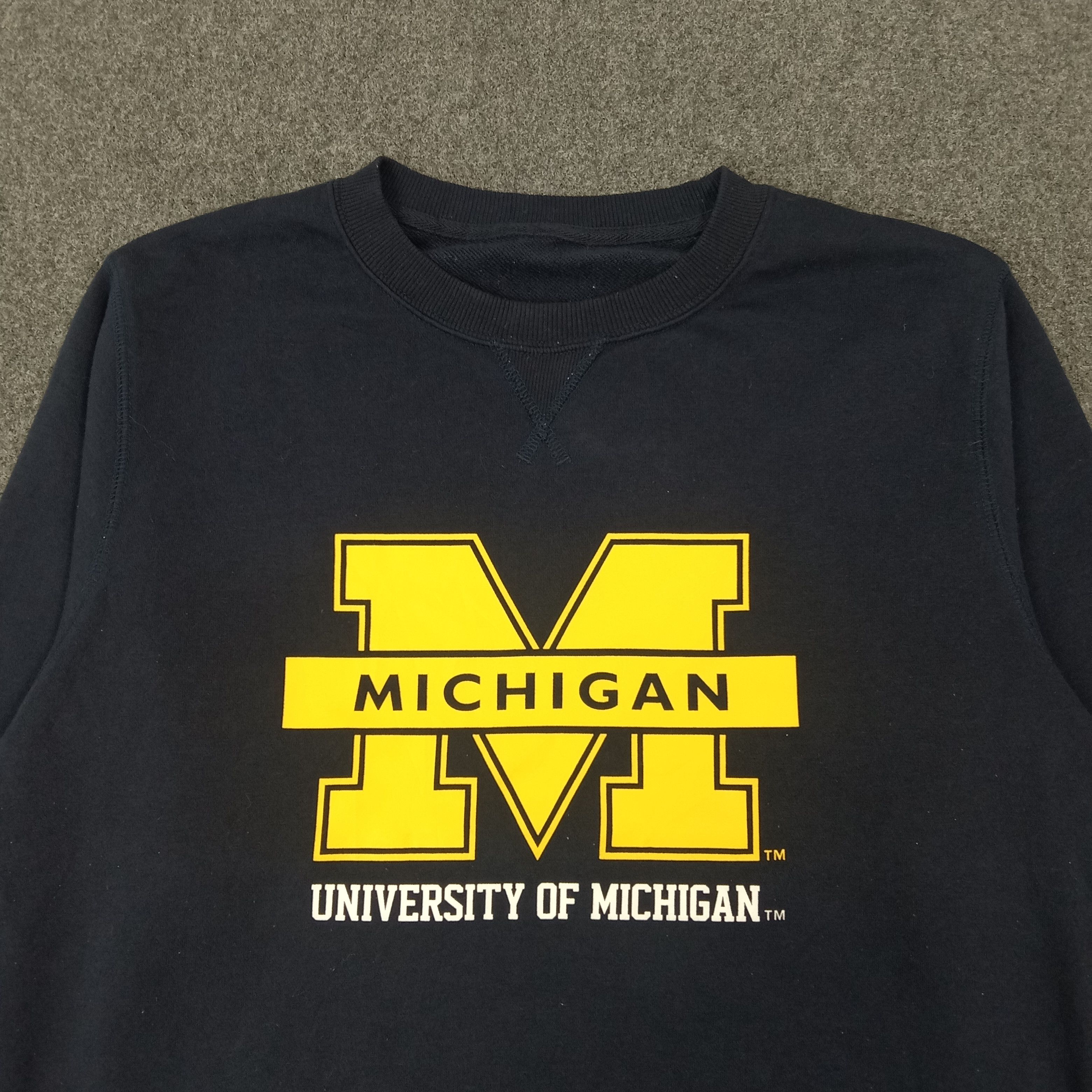 GU University of Michigan Promo Sweatshirt C266N3 Size US M / EU 48-50 / 2 - 2 Thumbnail