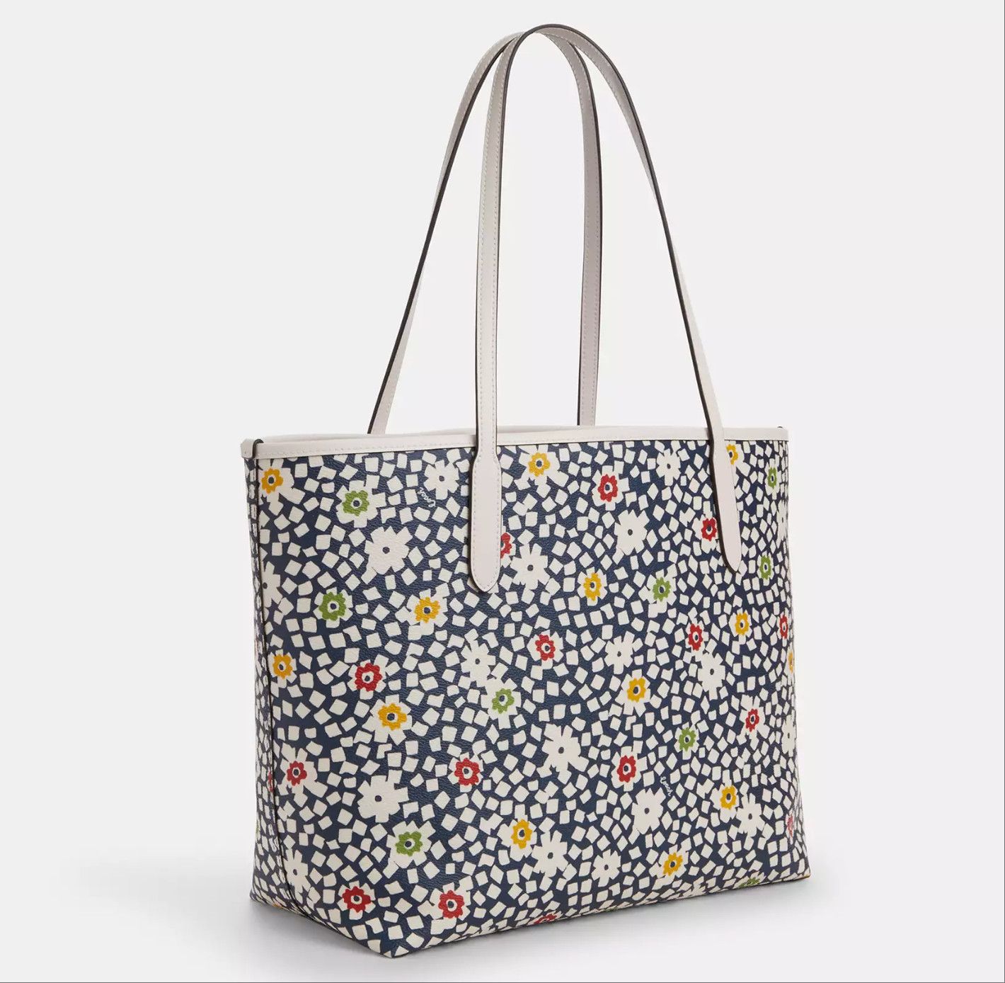 Coach City Tote Bag With Floral Print CBI53 Size ONE SIZE - 6 Thumbnail
