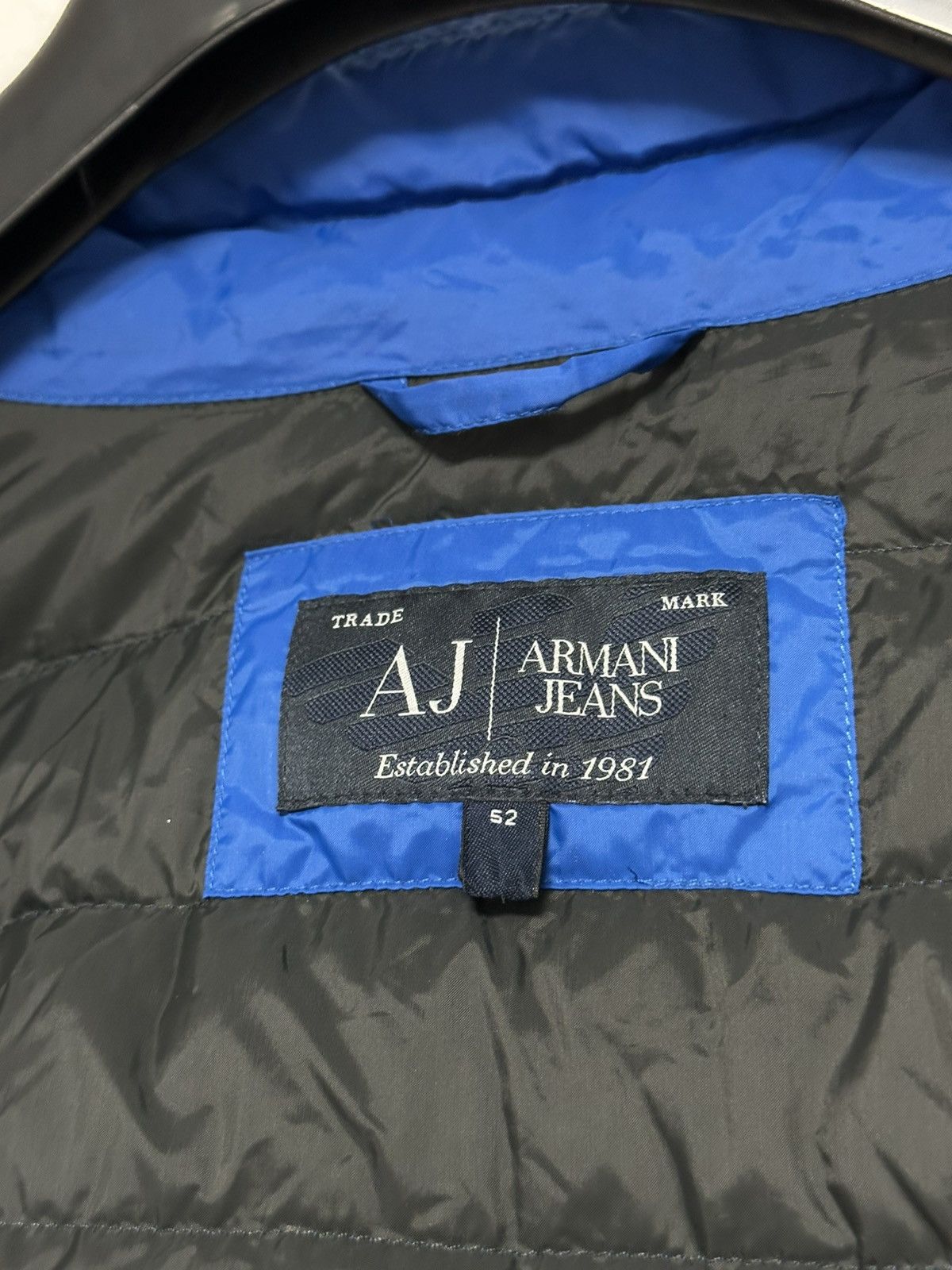 Armani Armani Jeans Micro Puffer Jacket Size L Size US L / EU 52-54 / 3 - 8 Thumbnail