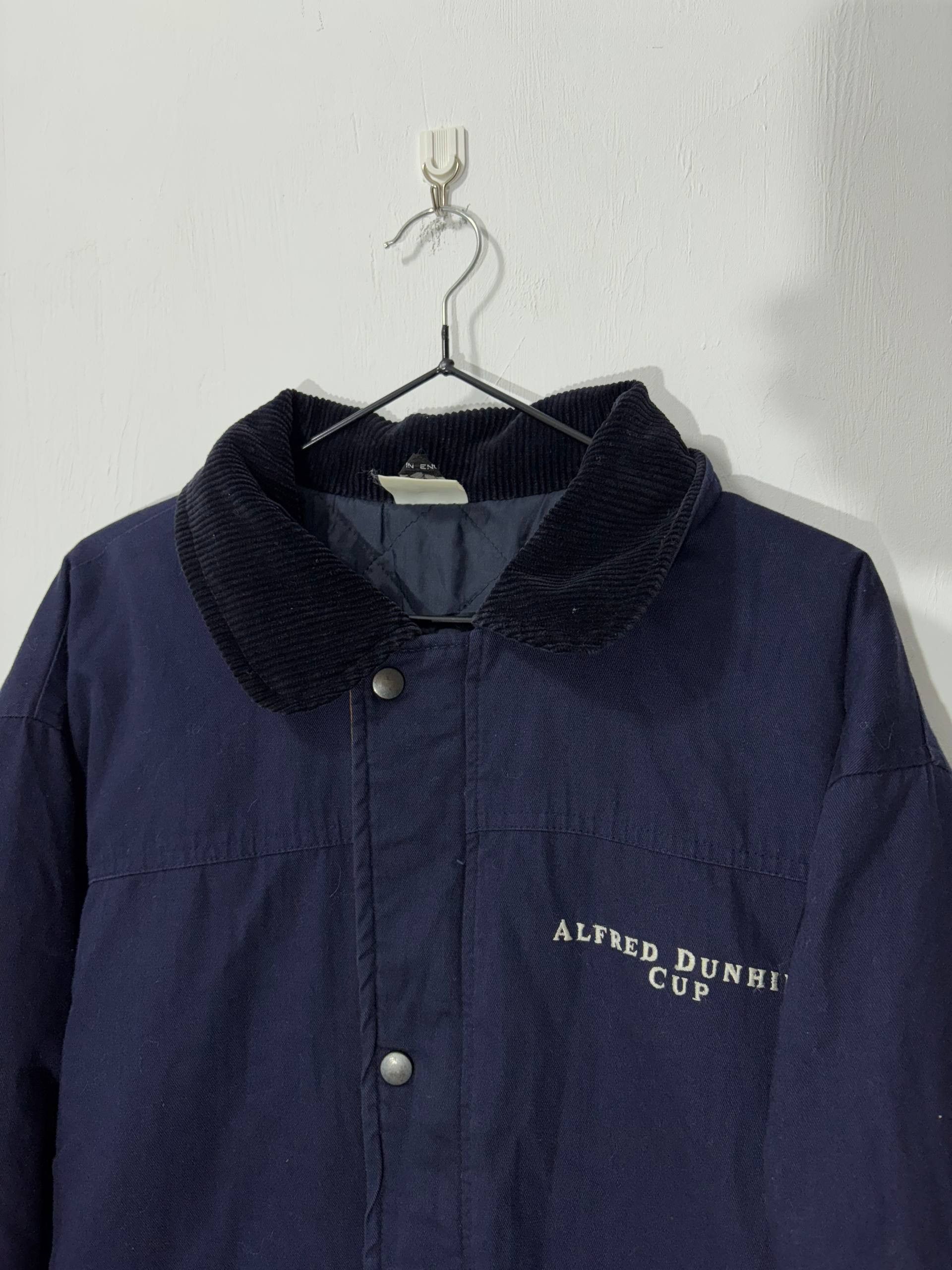 Alfred Dunhill Alfred Dunhill Cup Corduroy Collar Field Jacket Navy 40 L Size US M / EU 48-50 / 2 - 3 Thumbnail