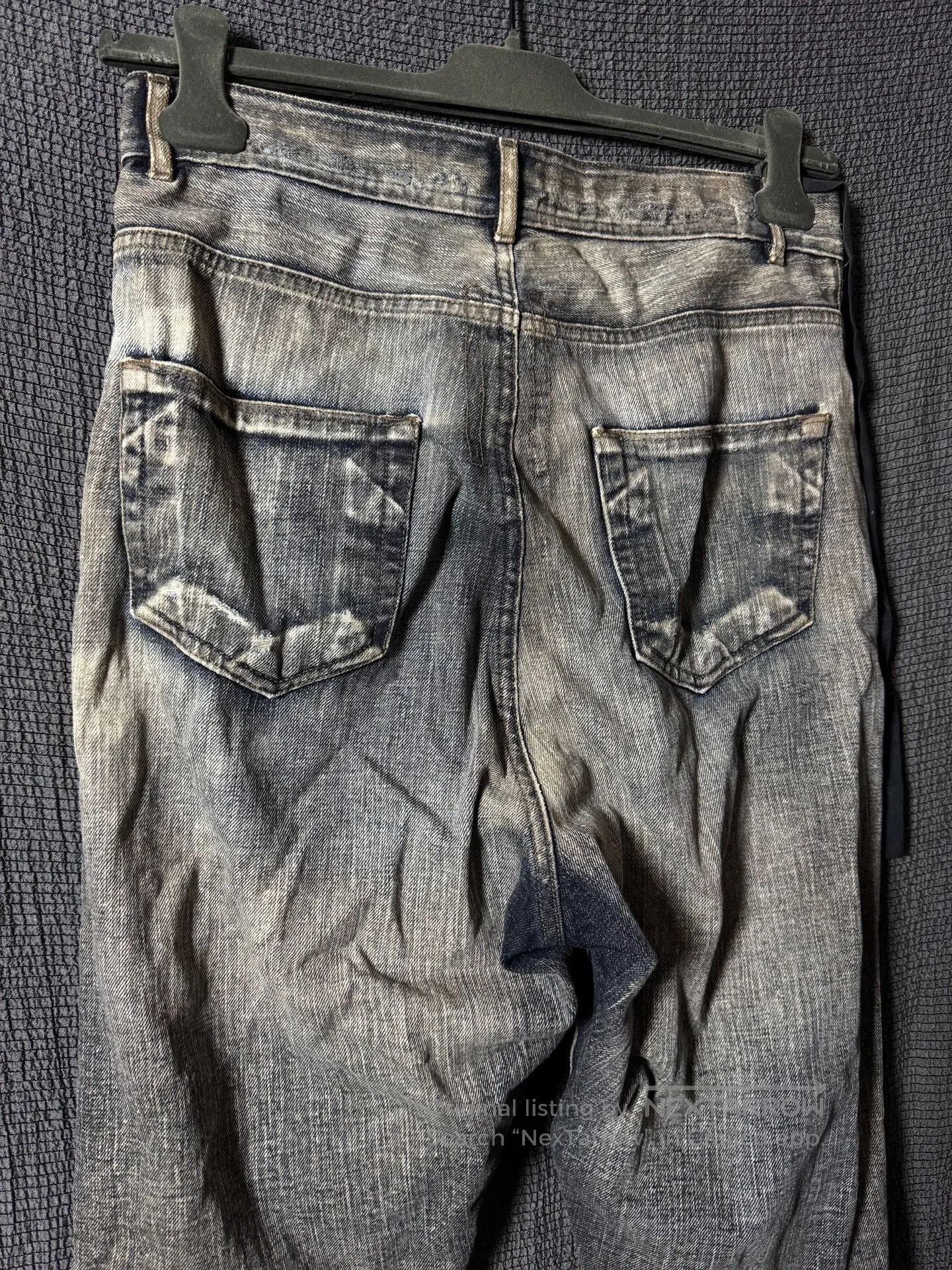 Rick Owens rick owens early distressed denim pants. Size US 31 - 5 Thumbnail