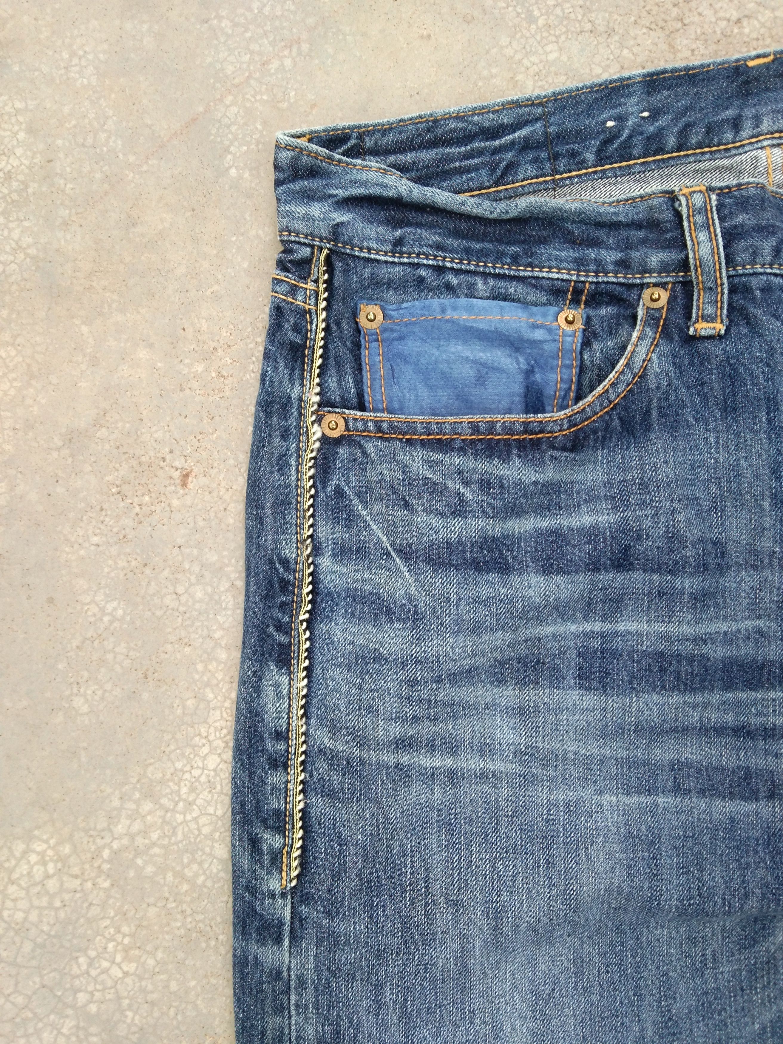 Japanese Brand × Vintage Vintage Eternal Japanese Brand Jeans Embroidered 32x32 Size US 32 / EU 48 - 6 Thumbnail