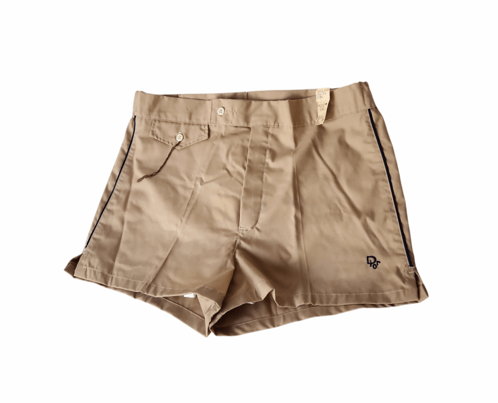 Dior × Vintage Christian Dior NOS New Vintage 70s Swim Trunks Tennis NWT Size US 32 / EU 48 - 1 Thumbnail