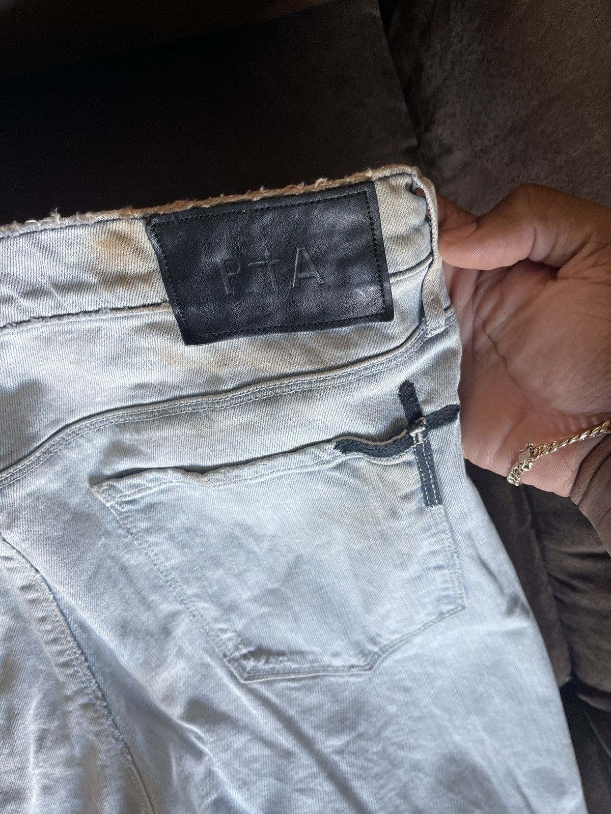 Rta Rta brand jeans college lettering Size US 36 / EU 52 - 7 Thumbnail