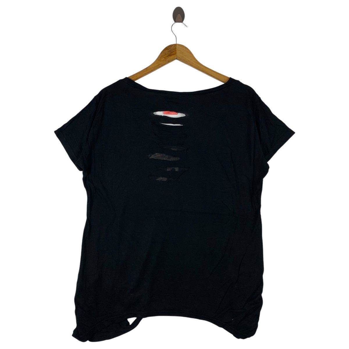 If Six Was Nine DIG DEEP black label distressed punk design women tee Size 3XL / US 20-22 - 4 Thumbnail