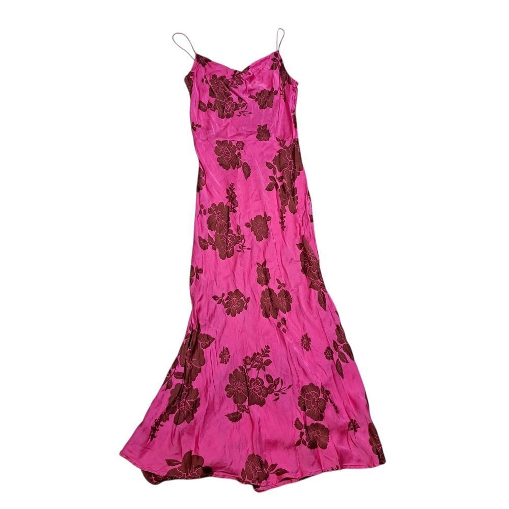 Zara Zara Floral Print Cowl Neck Feminine Glam Sleeveless Maxi Dr Size M / US 6-8 / IT 42-44 - 12 Thumbnail