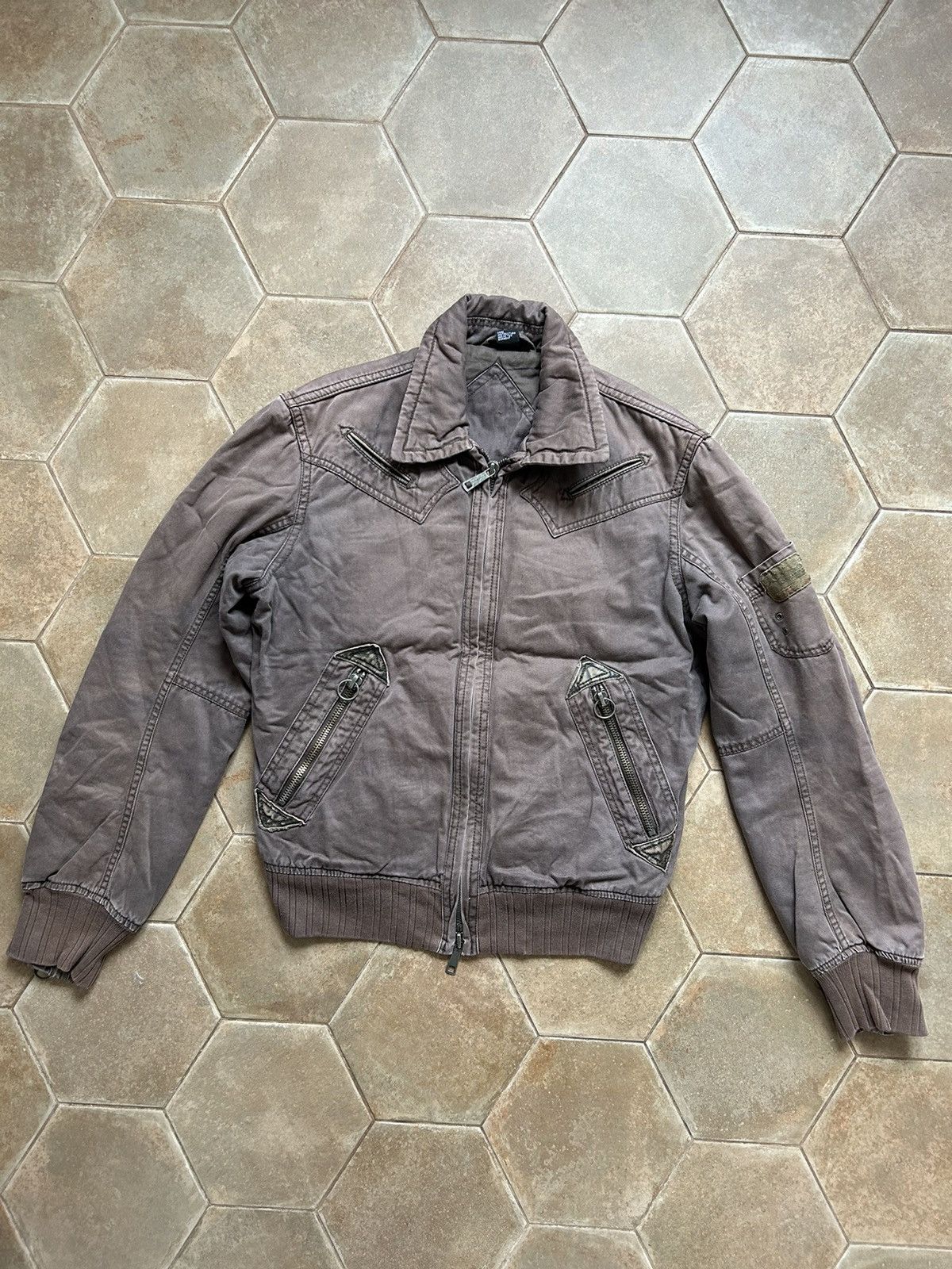 Image of Archival Clothing x Avant Garde Vintage Diesel Cotton Jacket in Brown, Men's (Size Large)