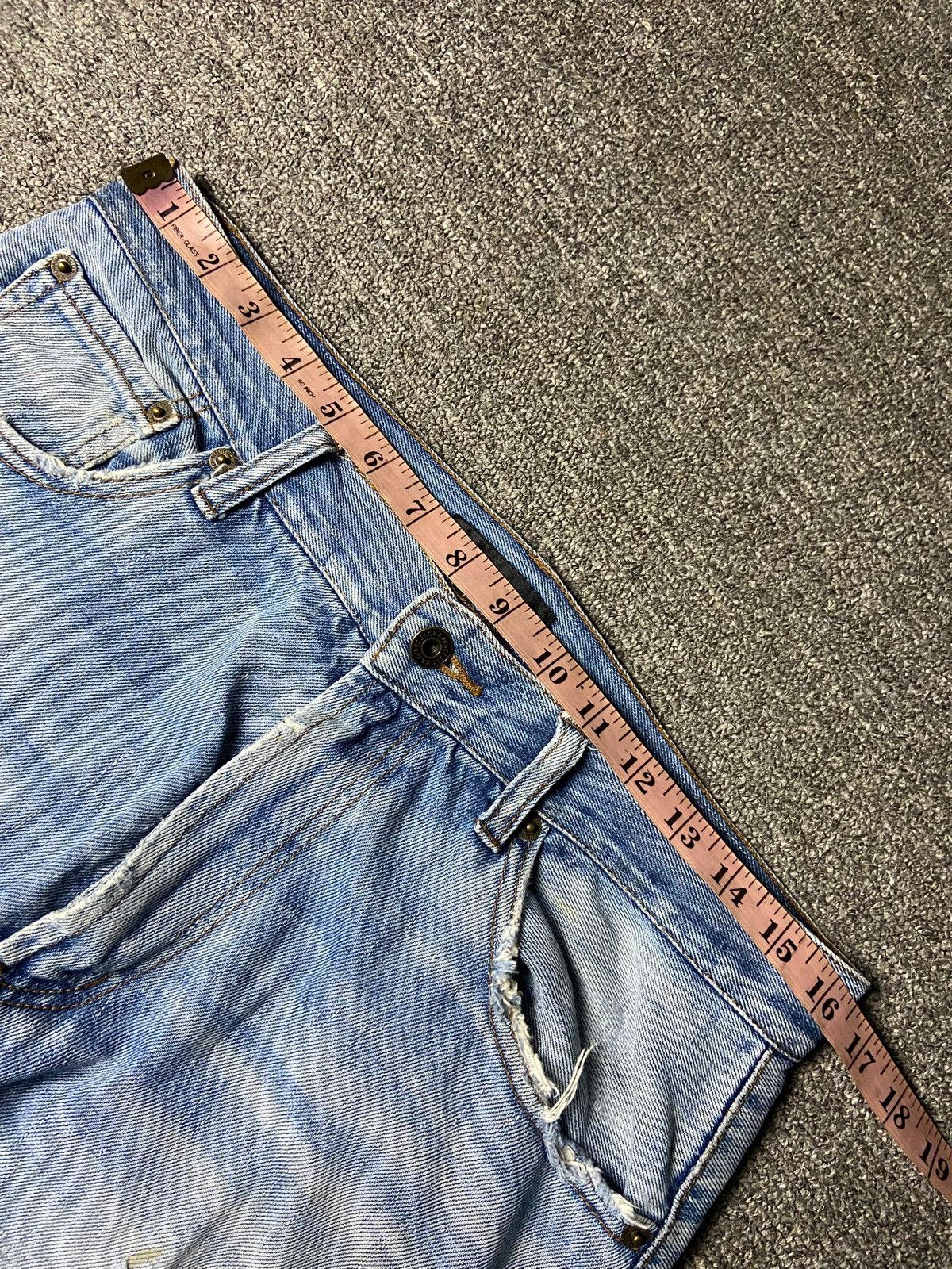 In The Attic In The Attic Distressed Denim Ripped Jeans (162) Size US 33 - 7 Thumbnail