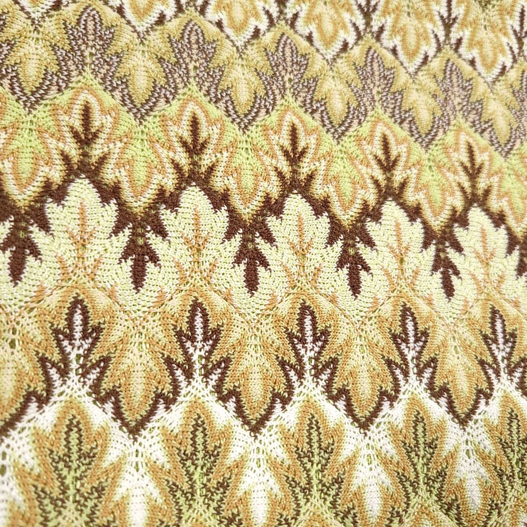 Vintage VINTAGE Alfred Dunner Shirt Women's Medium Short Sleeve Knit Lined Boho Green Womens Medium Short Sleeve Knit Lined Boho Green Size M / US 6-8 / IT 42-44 - 4 Thumbnail
