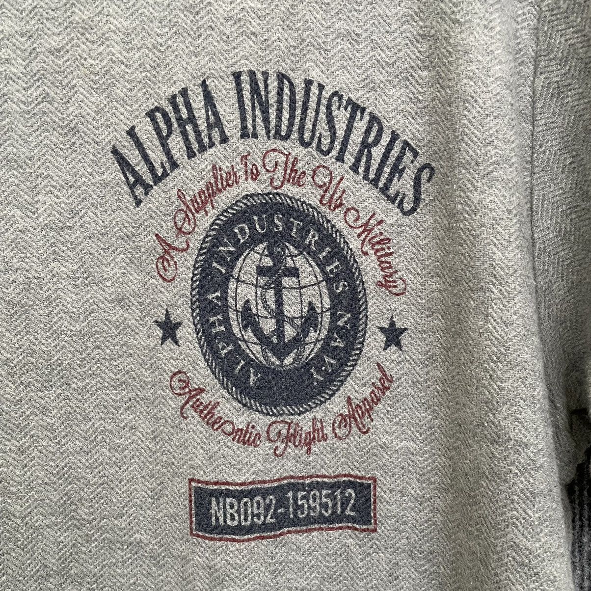 Alpha Industries × Vintage Vintage Y2K Official U.S. Defense Dept. Contractor Tee Size US L / EU 52-54 / 3 - 6 Thumbnail