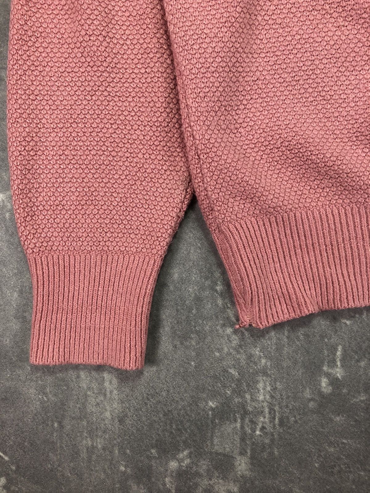 Dior Rare Vintage Christian Dior Pink Acryl Knit S Size S / US 4 / IT 40 - 6 Thumbnail