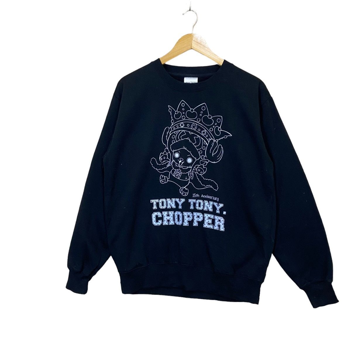 Anime One Piece Big Logo Crewneck Sweatshirt Size US M / EU 48-50 / 2 - 3 Thumbnail