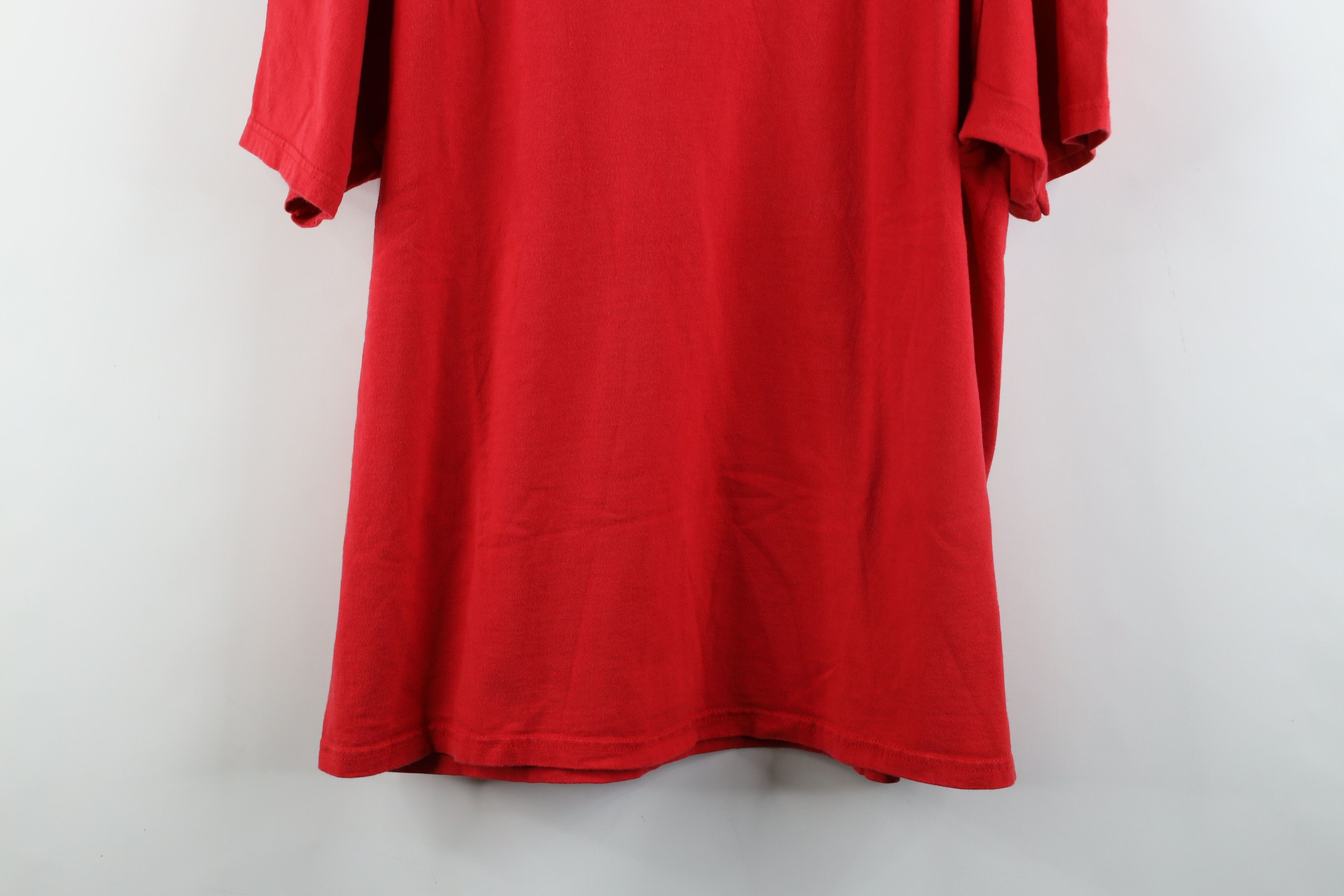 Vintage Vintage 90s Streetwear Can Vallejo Marina T-Shirt Red Size US XL / EU 56 / 4 - 14 Thumbnail