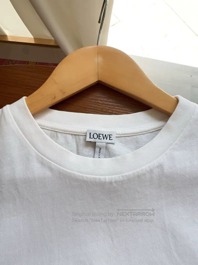 Loewe Loewe Portrait Pattern Printed Round Neck T-Shirt Size M / US 6-8 / IT 42-44 - 6 Thumbnail