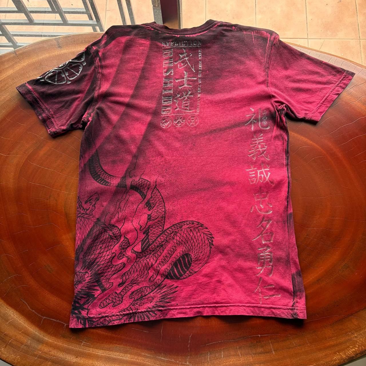 Affliction Y2K Affliction "Chris Leben" Heroes & Demons Samurai Tshirt Size US S / EU 44-46 / 1 - 4 Thumbnail