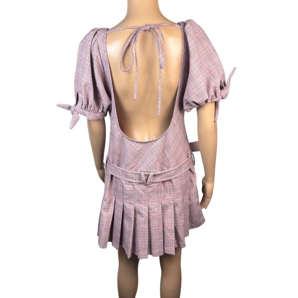Free People New Free People Sevi Plaid Mini Dress Size M Size M / US 6-8 / IT 42-44 - 5 Thumbnail