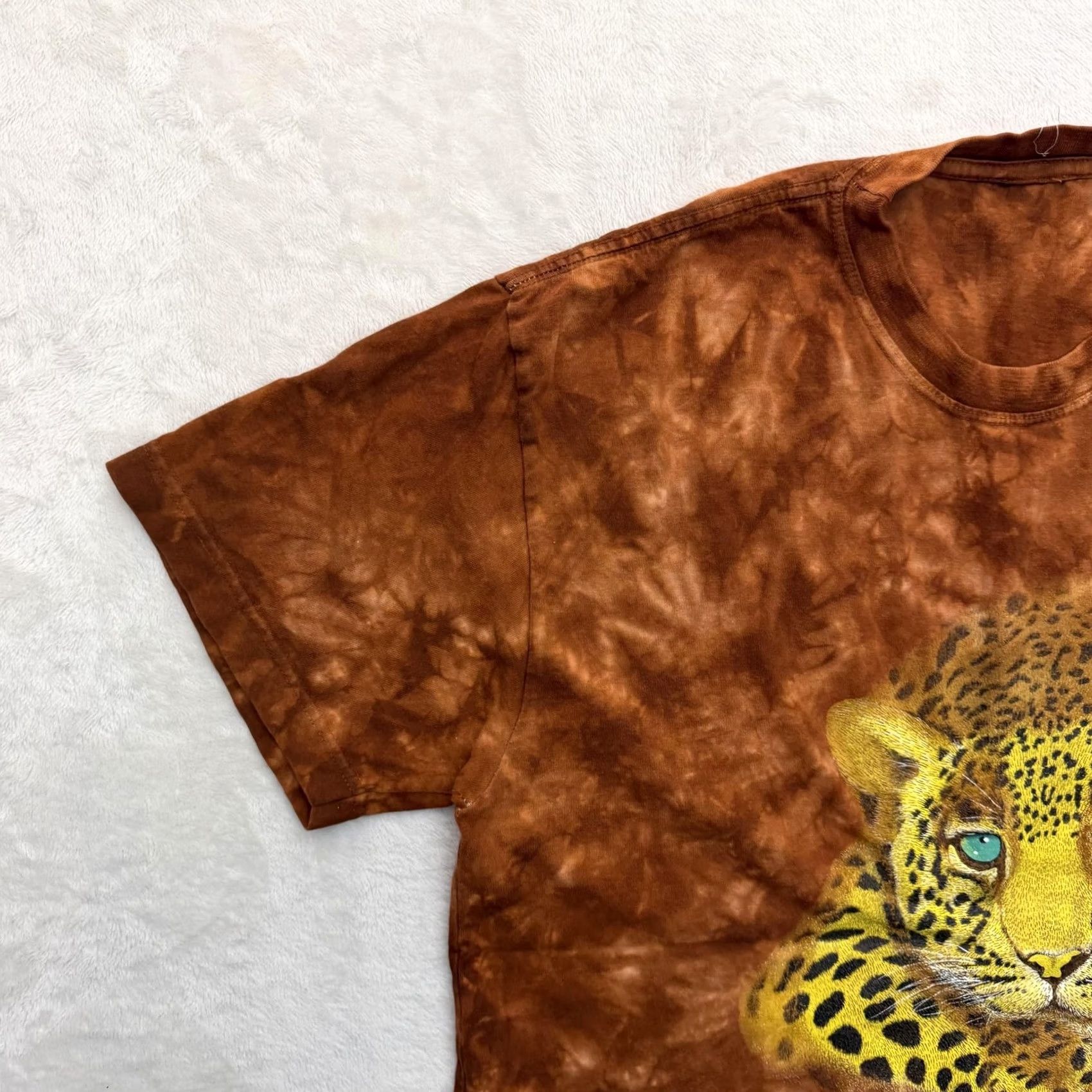 Vintage Jaguar Costa Rica Shirt Mens XL Brown Tie Dye Graphic Wildlife Tee Costa Rica Size US XL / EU 56 / 4 - 6 Thumbnail