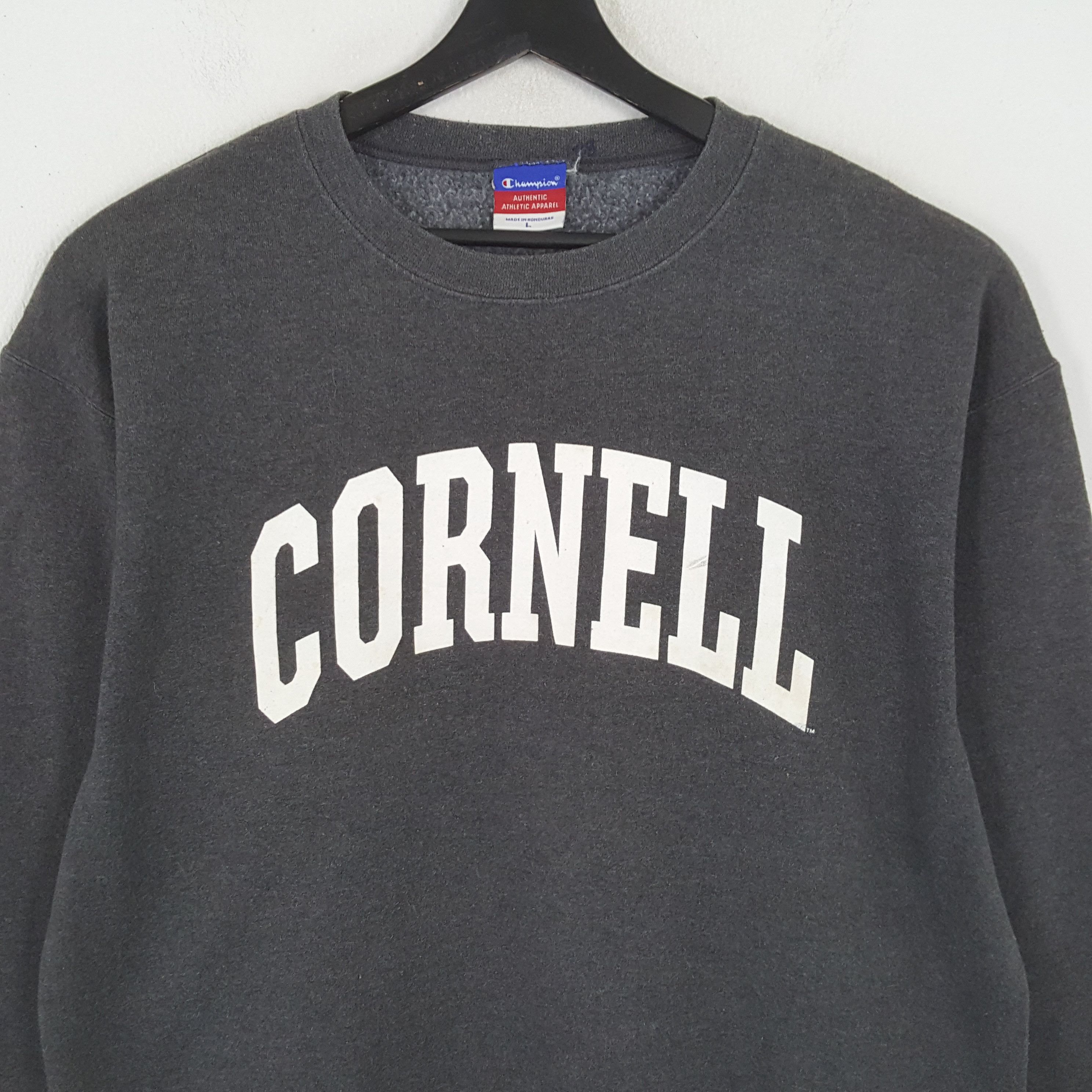 Champion × Vintage CORNELL UNIVERSITY CHAMPION Sweatshirt Streetwear Style Size US L / EU 52-54 / 3 - 2 Thumbnail