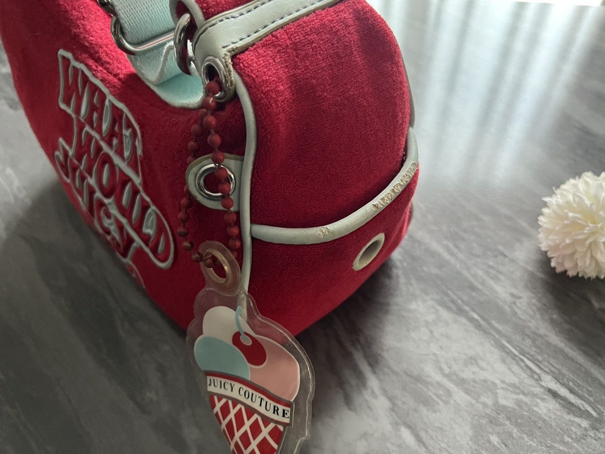 Juicy Couture × Vintage Juicy Couture : What Would Juicy Do ? Bag Cheery Red + Gift Size ONE SIZE - 9 Thumbnail