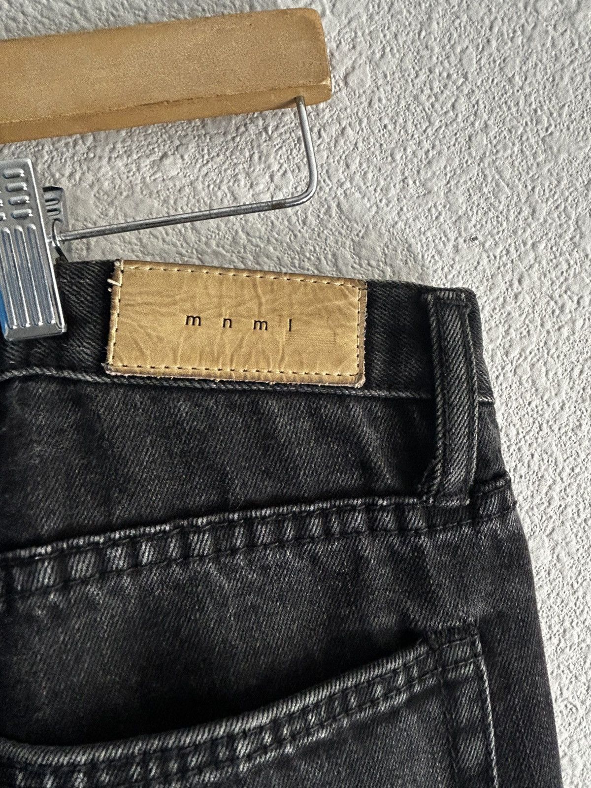 MNML Black MNML Distressed Skinny Jeans Size US 31 - 3 Thumbnail