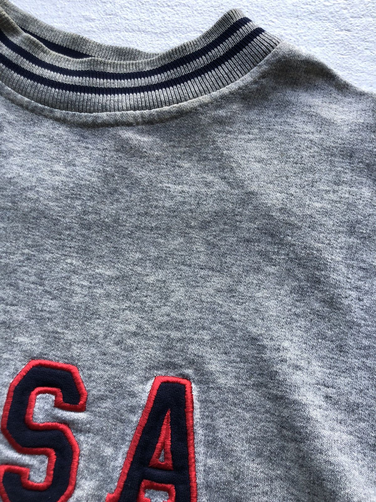 USA Olympics Vintage USA Athletic Wear Grey Sweatshirt Retro Style Size US XL / EU 56 / 4 - 8 Thumbnail