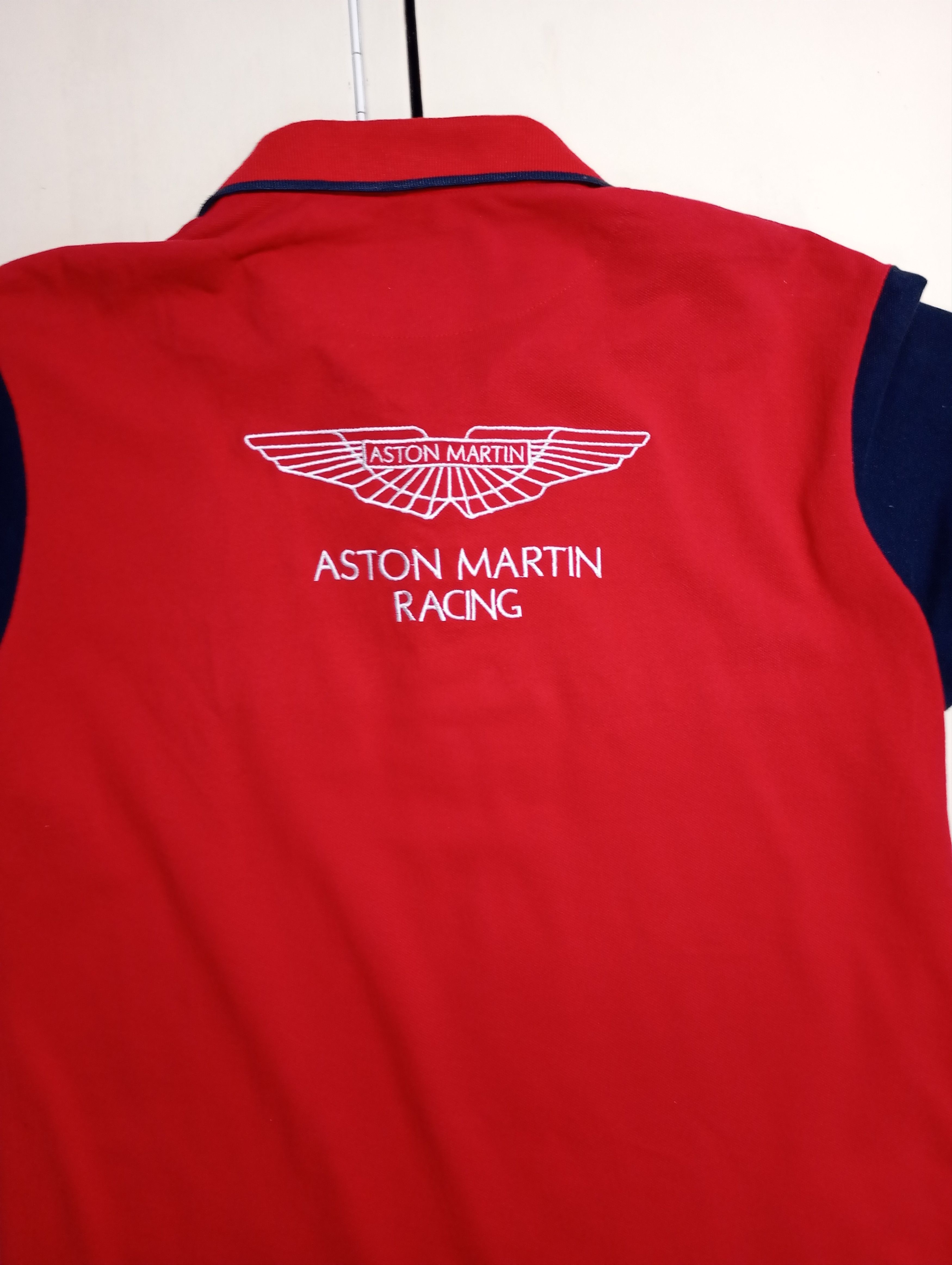 Hackett Hackett Aston Martin Racing Long Sleeve Polo Shirt Size US XXL / EU 58 / 5 - 11 Thumbnail