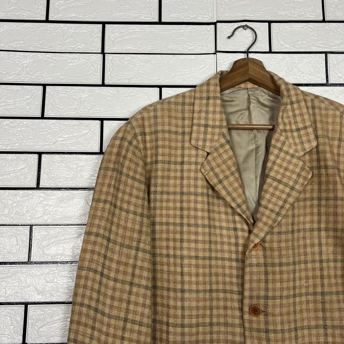 Kenzo Vintage 90's KENZO Checked Suit Jacket Blazer #4126-C187 Size US M / EU 48-50 / 2 - 3 Thumbnail