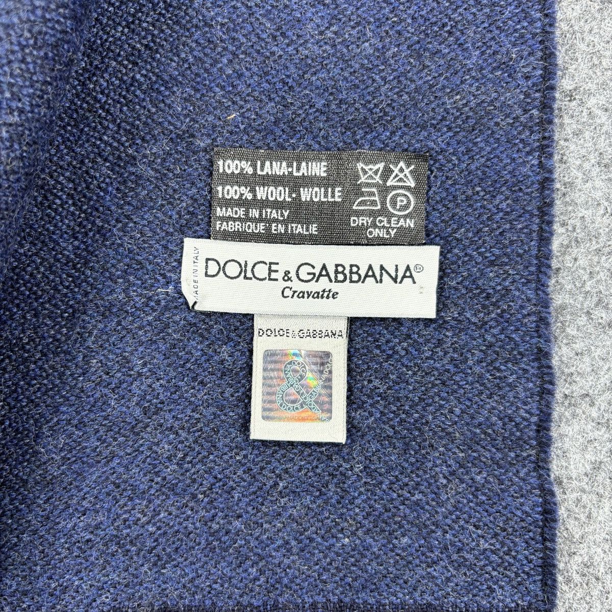 Dolce & Gabbana Dolce & Gabbana Scarf # D741 # Muffler Neckwear Nova Check Size ONE SIZE - 4 Thumbnail