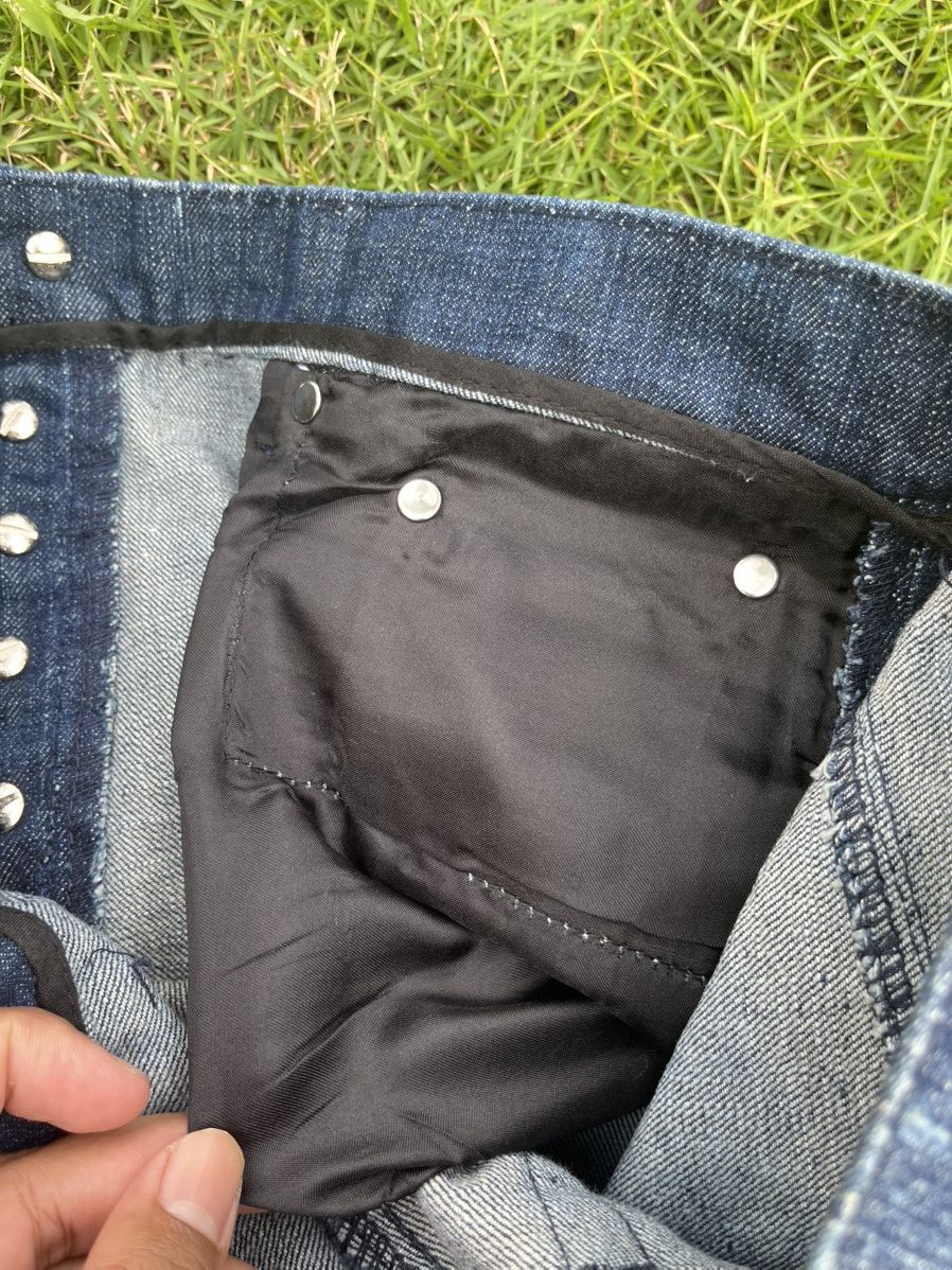Other Rare Denim Jeans Inspired like Chrome Heart Size US 33 - 15 Thumbnail