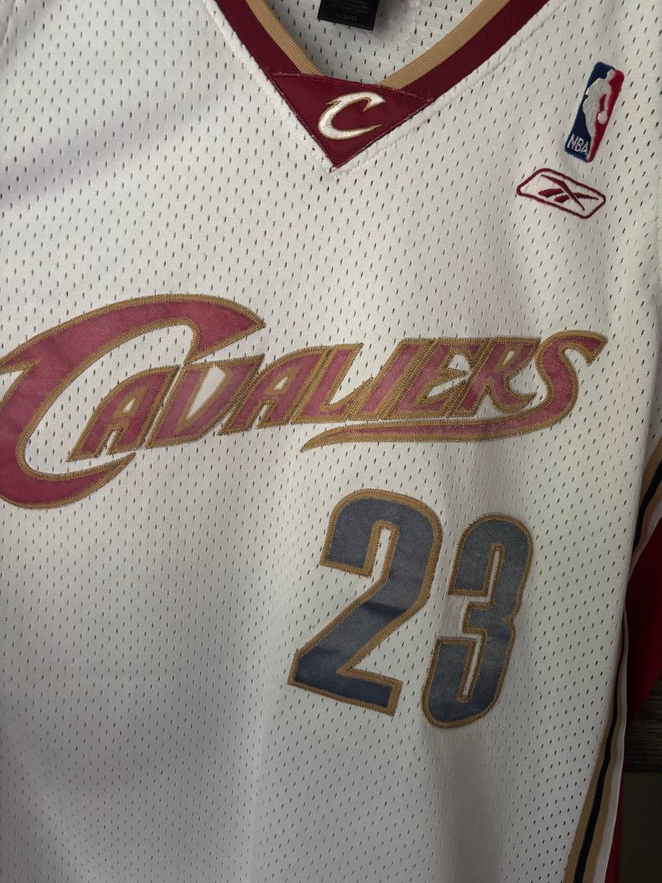 Reebok Vintage LeBron James Cleveland Cavaliers Jersey Throwback Size US L / EU 52-54 / 3 - 3 Thumbnail