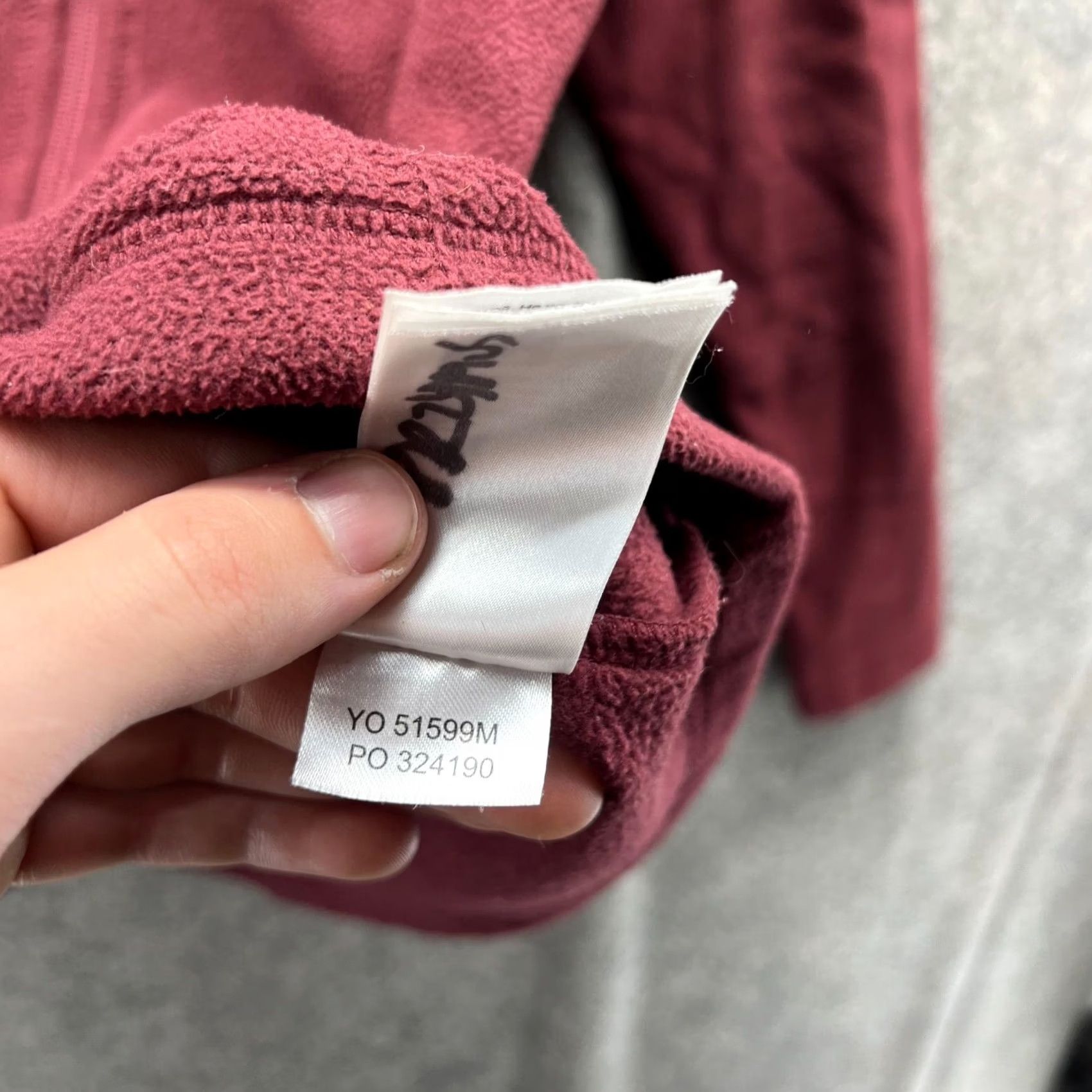 Helly Hansen VINTAGE Helly Hansen Sweater Women Small Burgundy Red Full Zip Fleece Jacket Full Zip Size S / US 4 / IT 40 - 4 Thumbnail