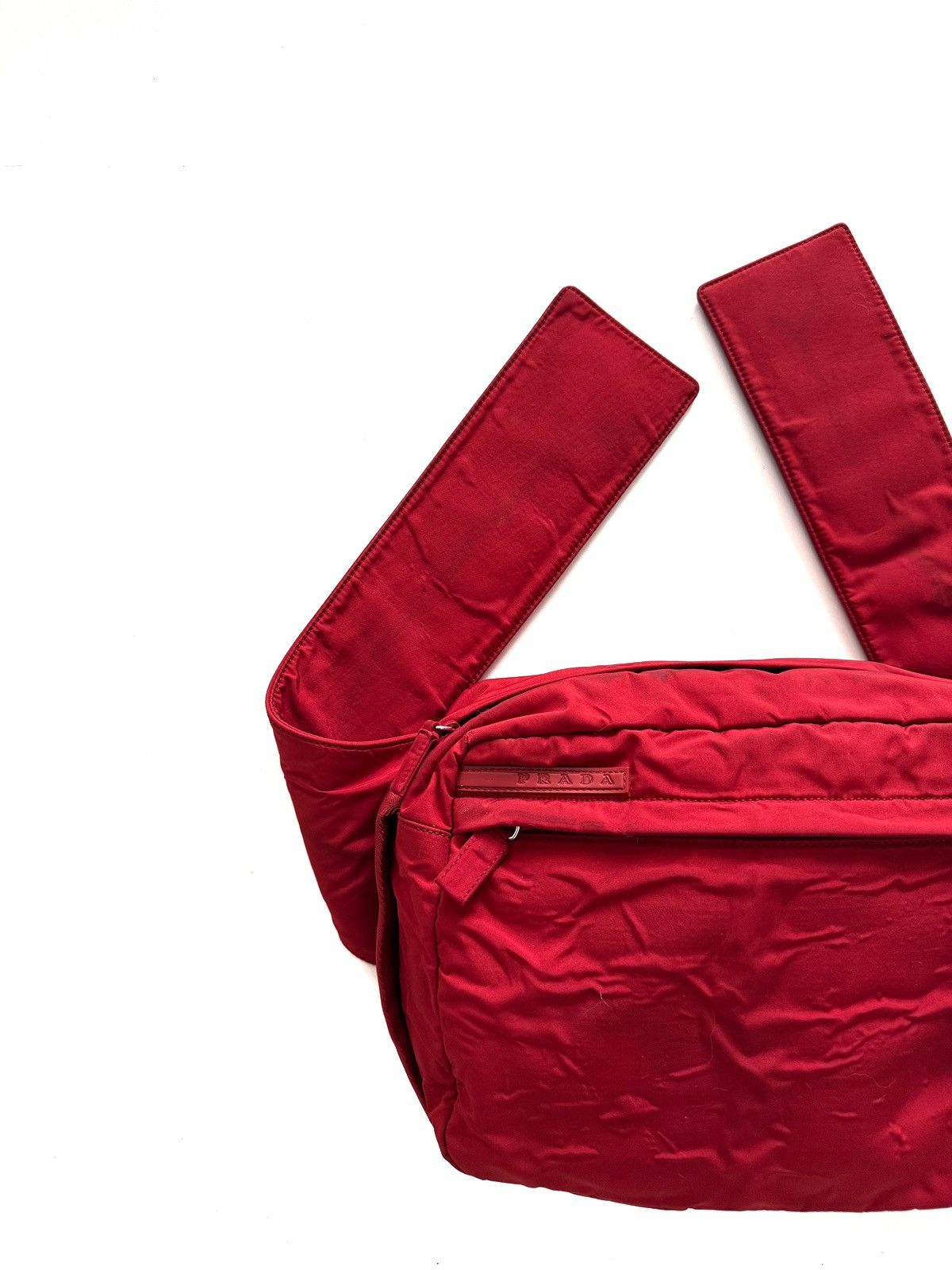 Prada Prada Handbag Red Tab Logo Size ONE SIZE - 2 Thumbnail