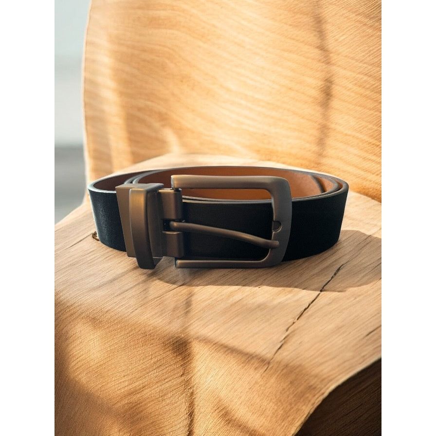 Unknown London Plus Size Woman's Brown Leather Belt with Silver Buckle 45" Size ONE SIZE - 5 Thumbnail