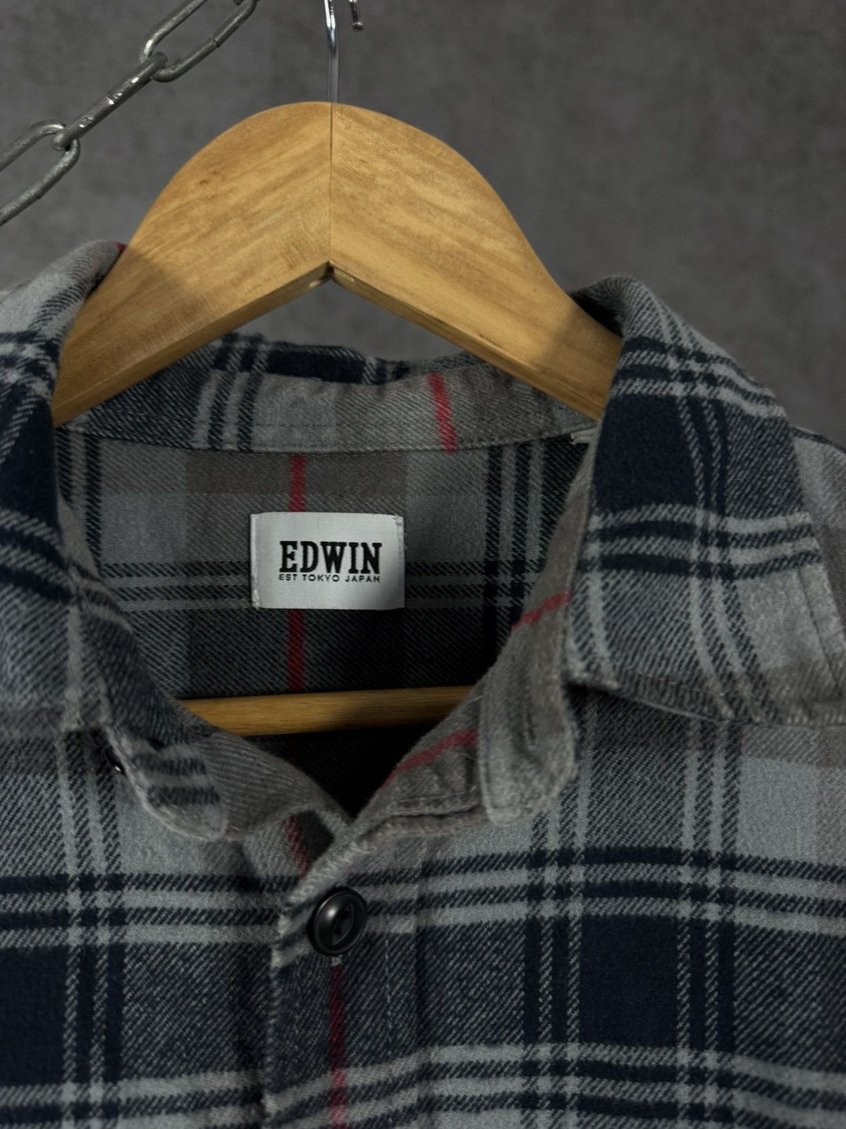 Edwin Edwin designer japanese flannel shirt Size US M / EU 48-50 / 2 - 4 Thumbnail