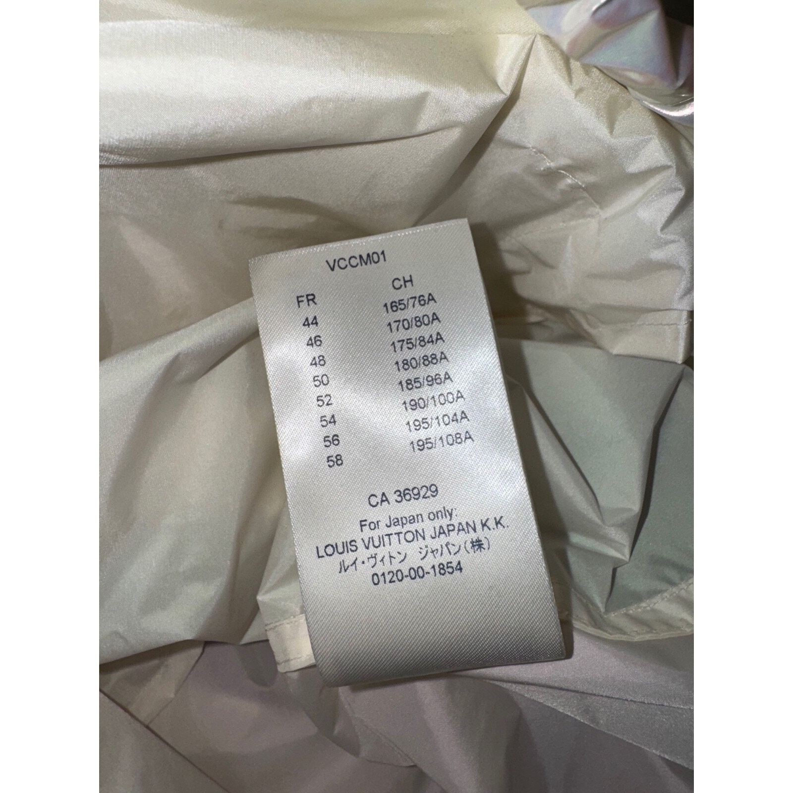 Louis Vuitton Louis Vuitton Virgil Abloh Anorak Windbreaker Jacket 48 Size US M / EU 48-50 / 2 - 18 Thumbnail