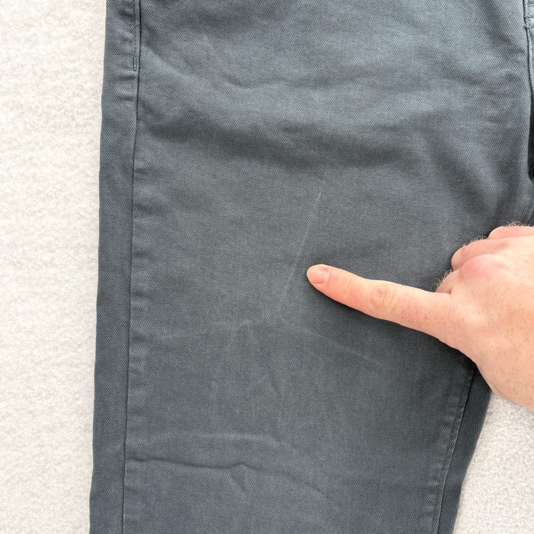 J.Crew J.CREW Garment Dyed Five Pocket Pants Mens 29x30 Blue Stretch Straight Preppy Jeans Regular Inseam 30in 29 Waist Flex Straight Mens Size US 29 - 4 Thumbnail