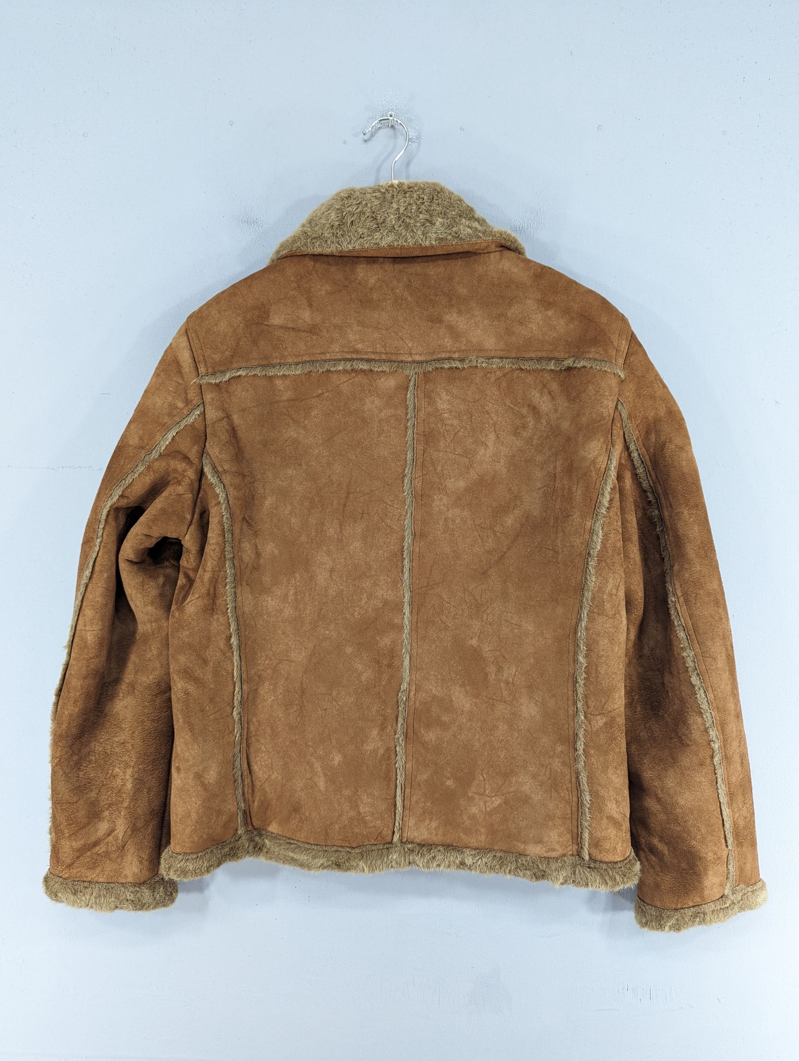 semanticdesign Vintage Semantic Design Faux Fur Motorcycle Style Jacket Size US M / EU 48-50 / 2 - 13 Thumbnail