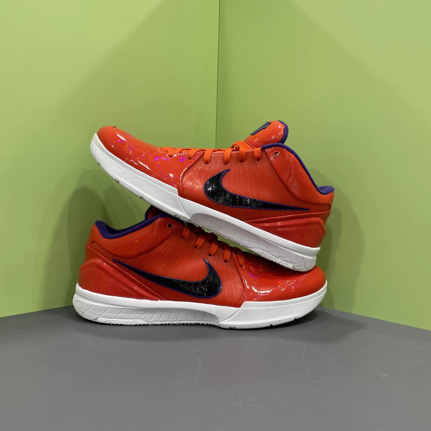 Nike Nike Zoom Kobe 4 Protro Undefeated Suns Basketball Shoes K15 Size US 13 / EU 46 - 4 Thumbnail