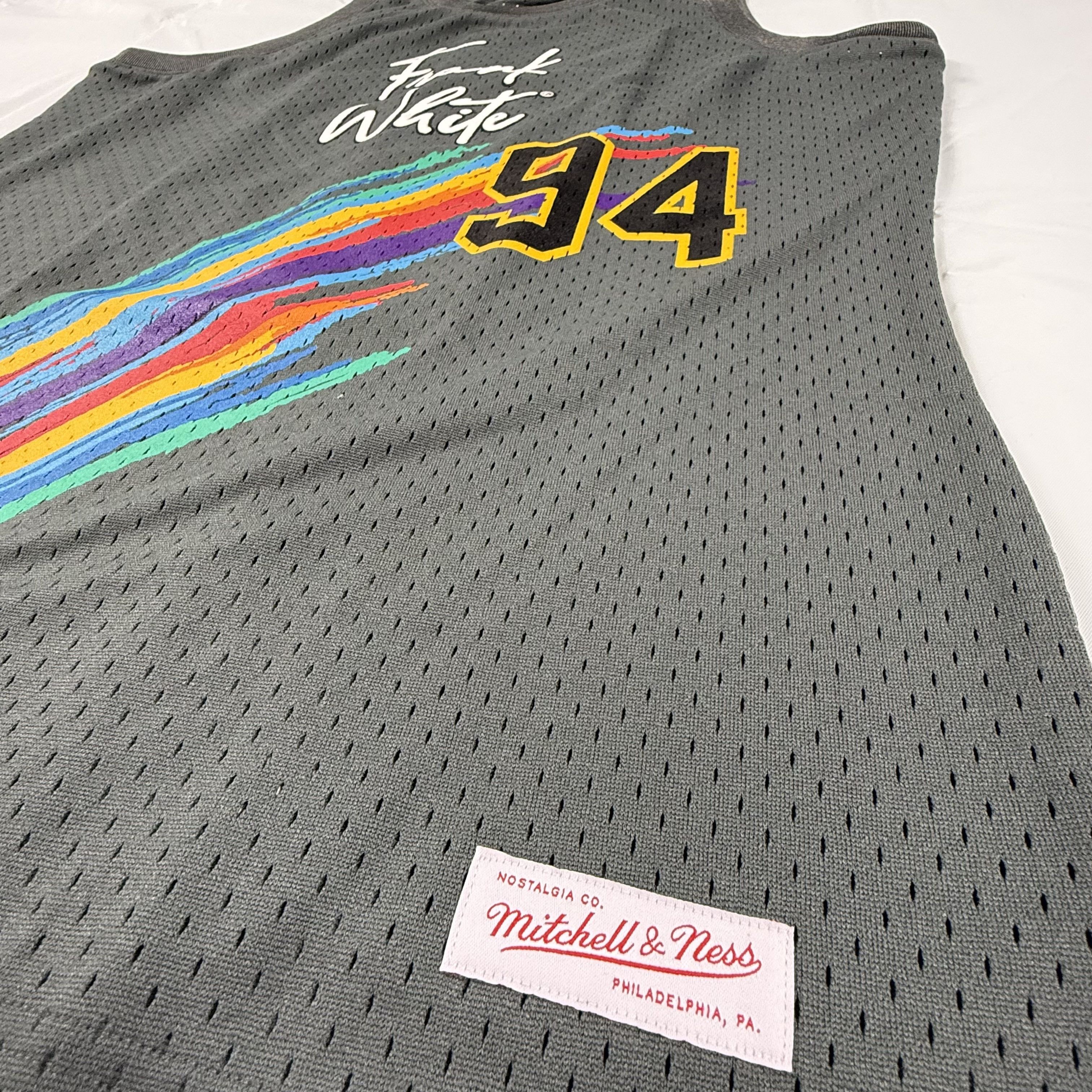 Mitchell & Ness Mitchell & Ness Frank White Be Noble 94 Basketball Jersey Size US M / EU 48-50 / 2 - 2 Thumbnail