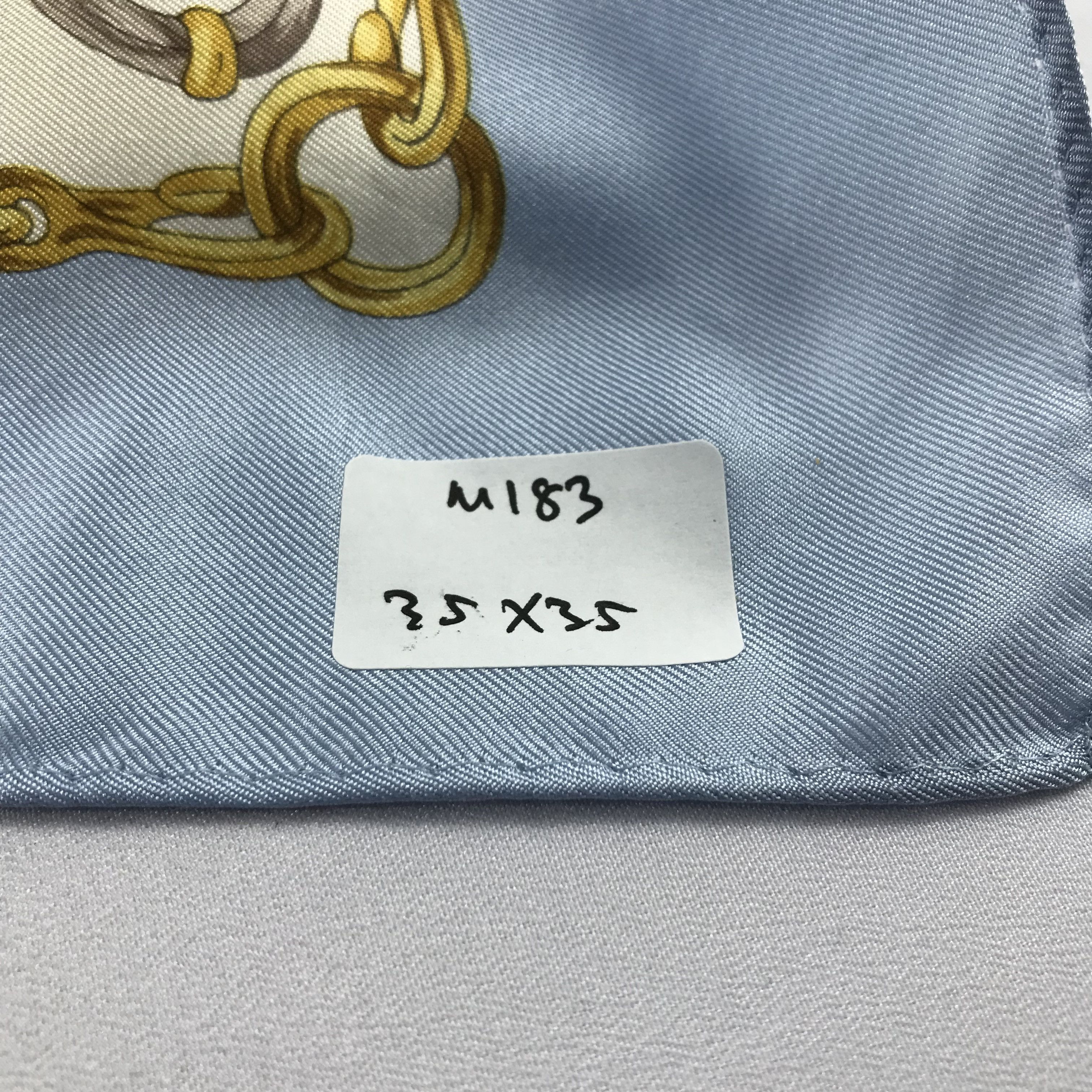 Japanese Brand Valle Verde Luxury Design Silk Scarf M183 Size ONE SIZE - 7 Thumbnail
