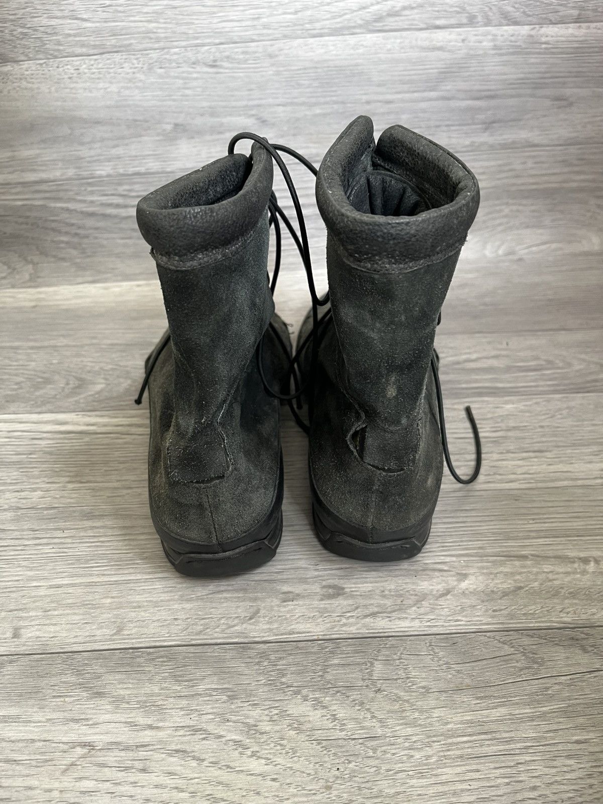 Marithe + Francois Girbaud Marithe + , 90s ann demeulemeester black suede boots sz42 Size US 9 / EU 42 - 3 Thumbnail