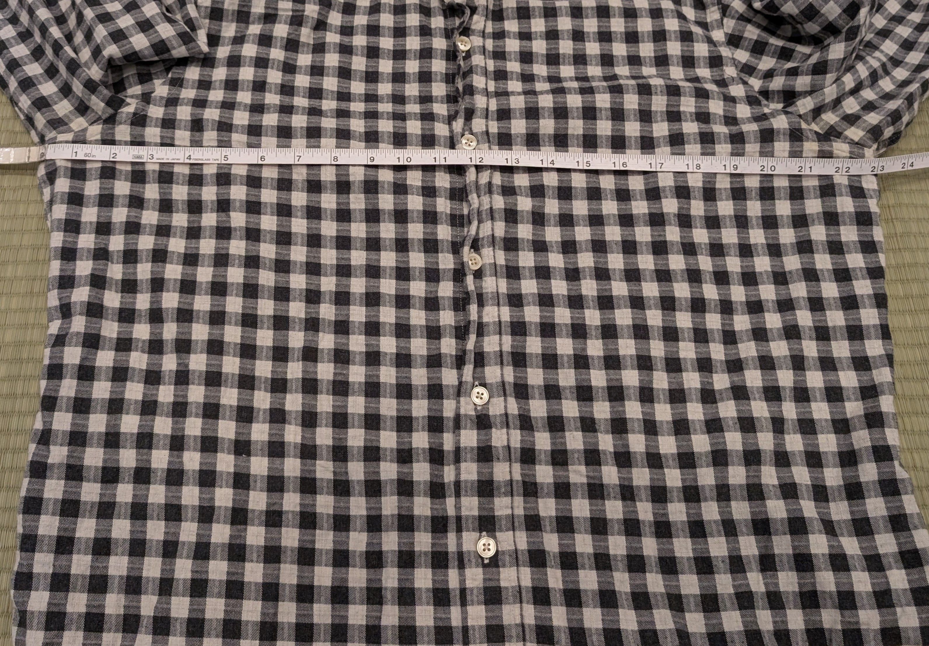 Tintoria Mattei Tintoria Mattei 954 Checked Button Up Shirt Made in Italy Size US L / EU 52-54 / 3 - 5 Thumbnail