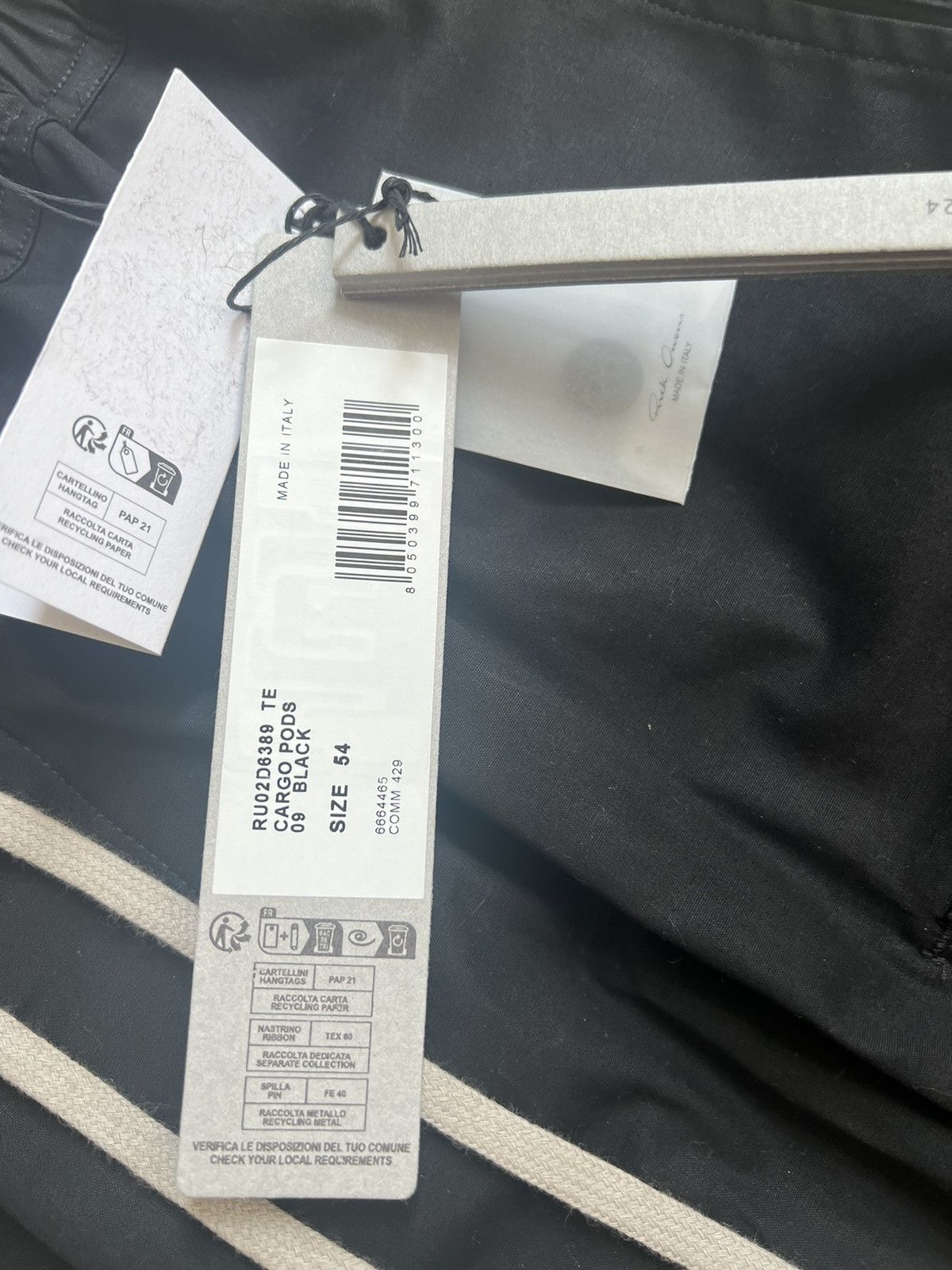 Rick Owens Rick Owens Pod Shorts Black Size US 40 / EU 56 - 9 Thumbnail