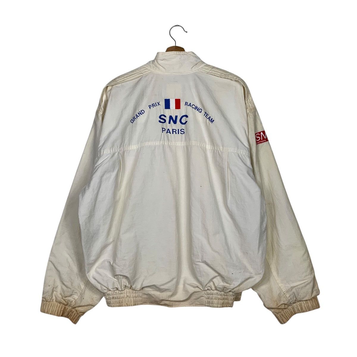 Other Vintage SNC Paris Grand Prix Racing Team Jacket Size US L / EU 52-54 / 3 - 7 Thumbnail