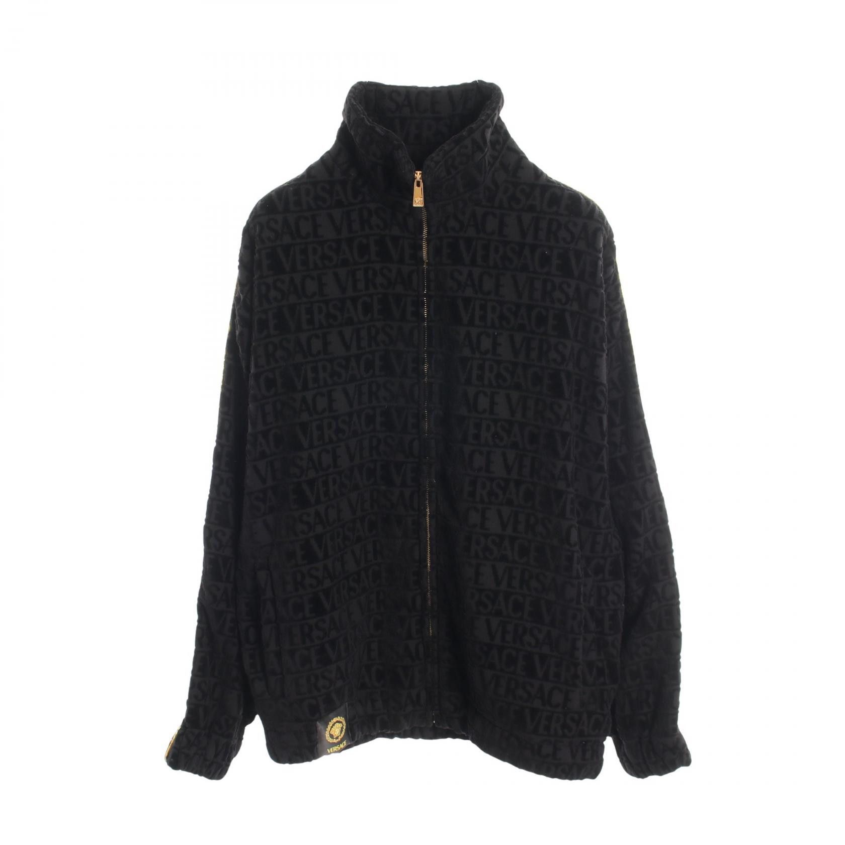 Versace Versace Versace Baroque Cotton Jacket Textile Outerwear DUTY FREE for USA Size ONE SIZE - 1 Thumbnail